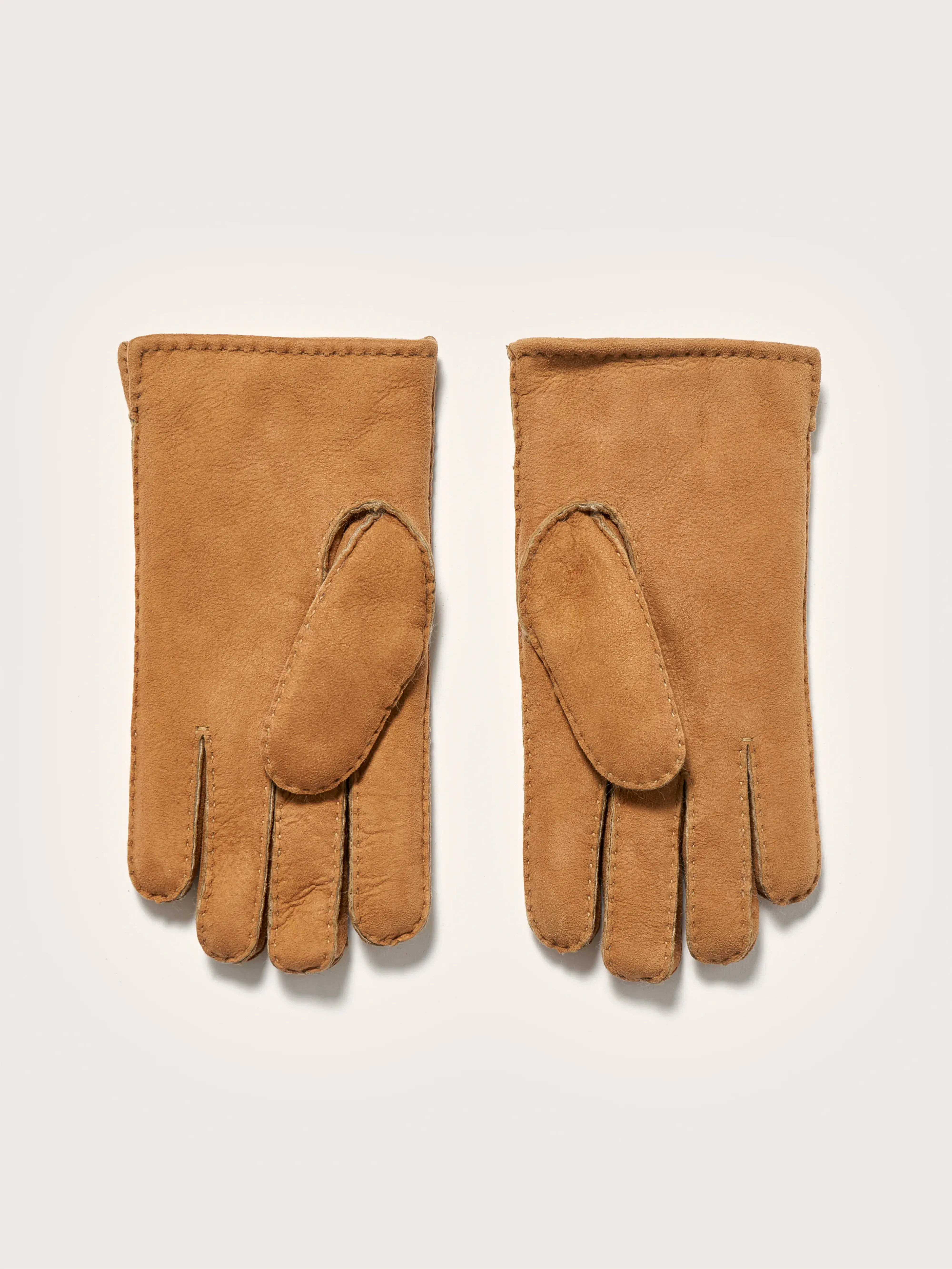Ganam leather gloves (251 / M / COGNAC) sold by Bellerose product image thumbnail 4