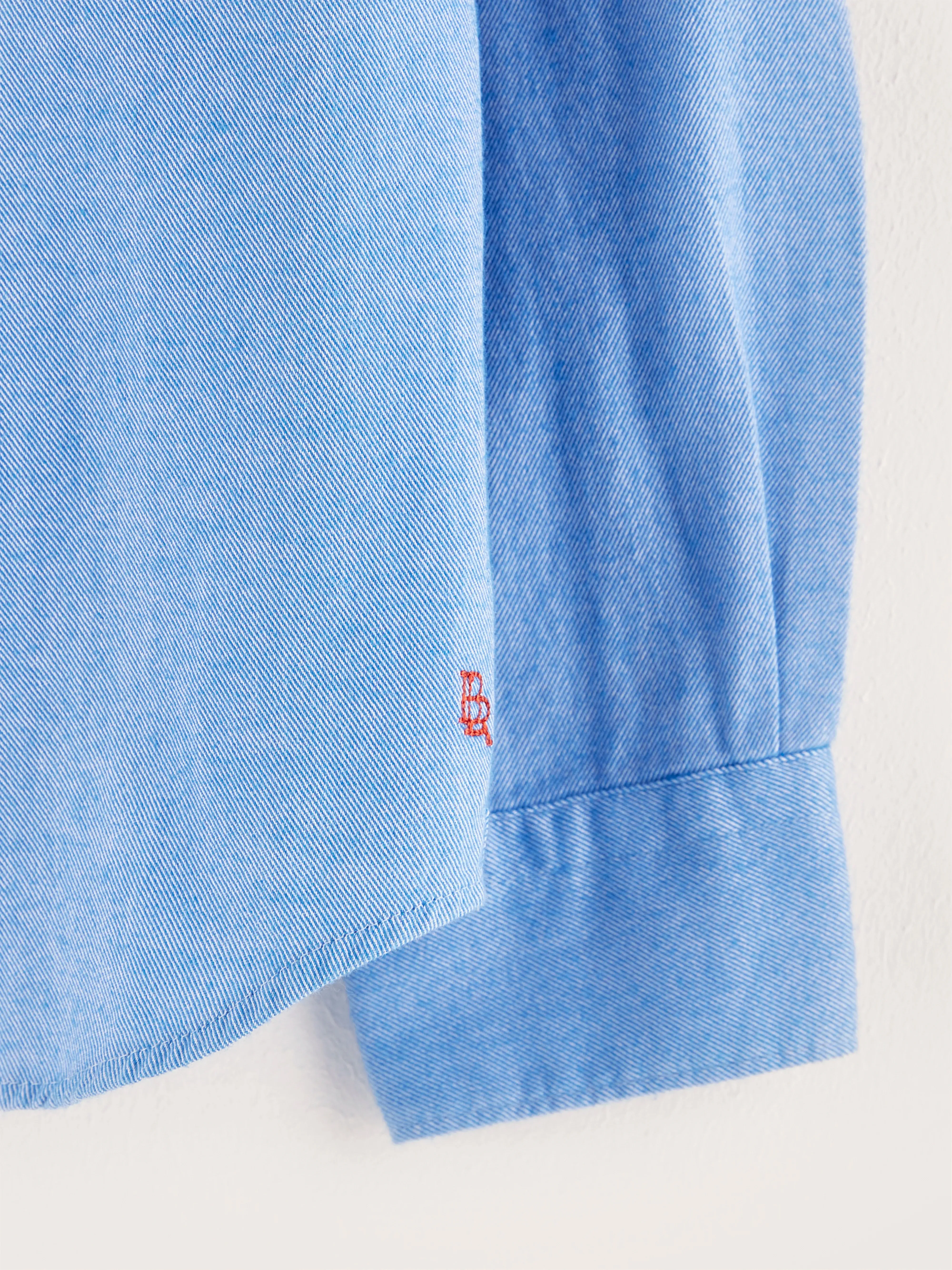 Ganix oxford shirt (242 / B / SKY) sold by Bellerose product image thumbnail 3