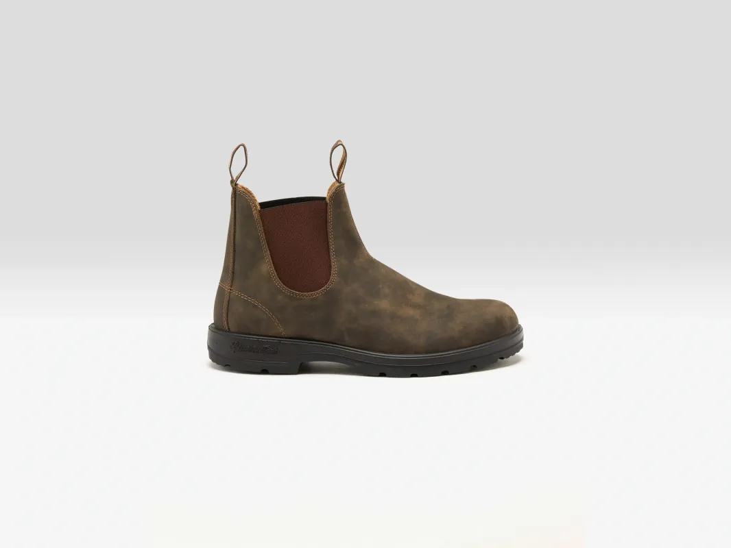 585 Classic Chelsea Boots for Men (242 / M / BROWN) sold by Bellerose