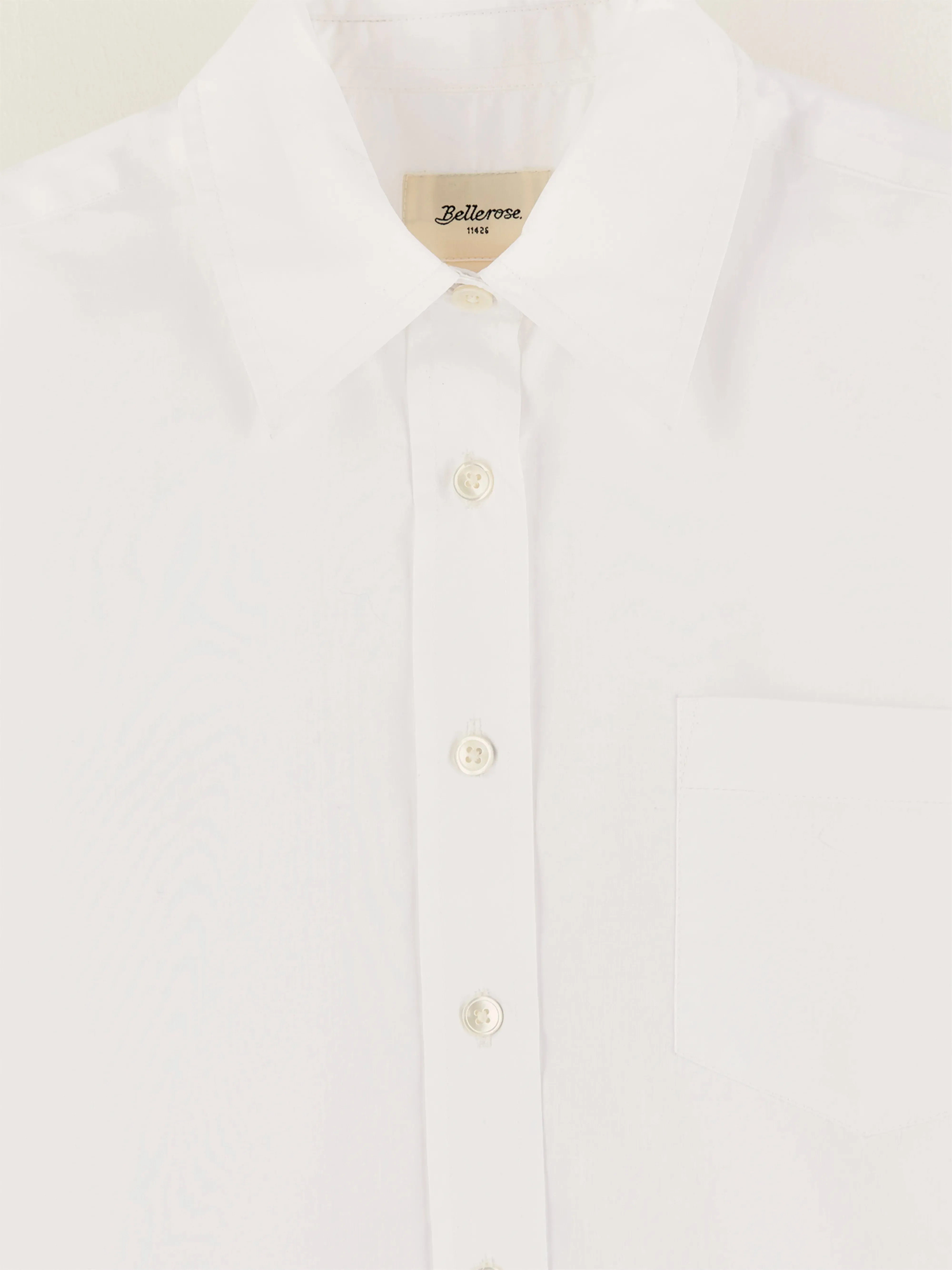 Ironie white straight shirt (242 / G / WHITE) sold by Bellerose product image thumbnail 3