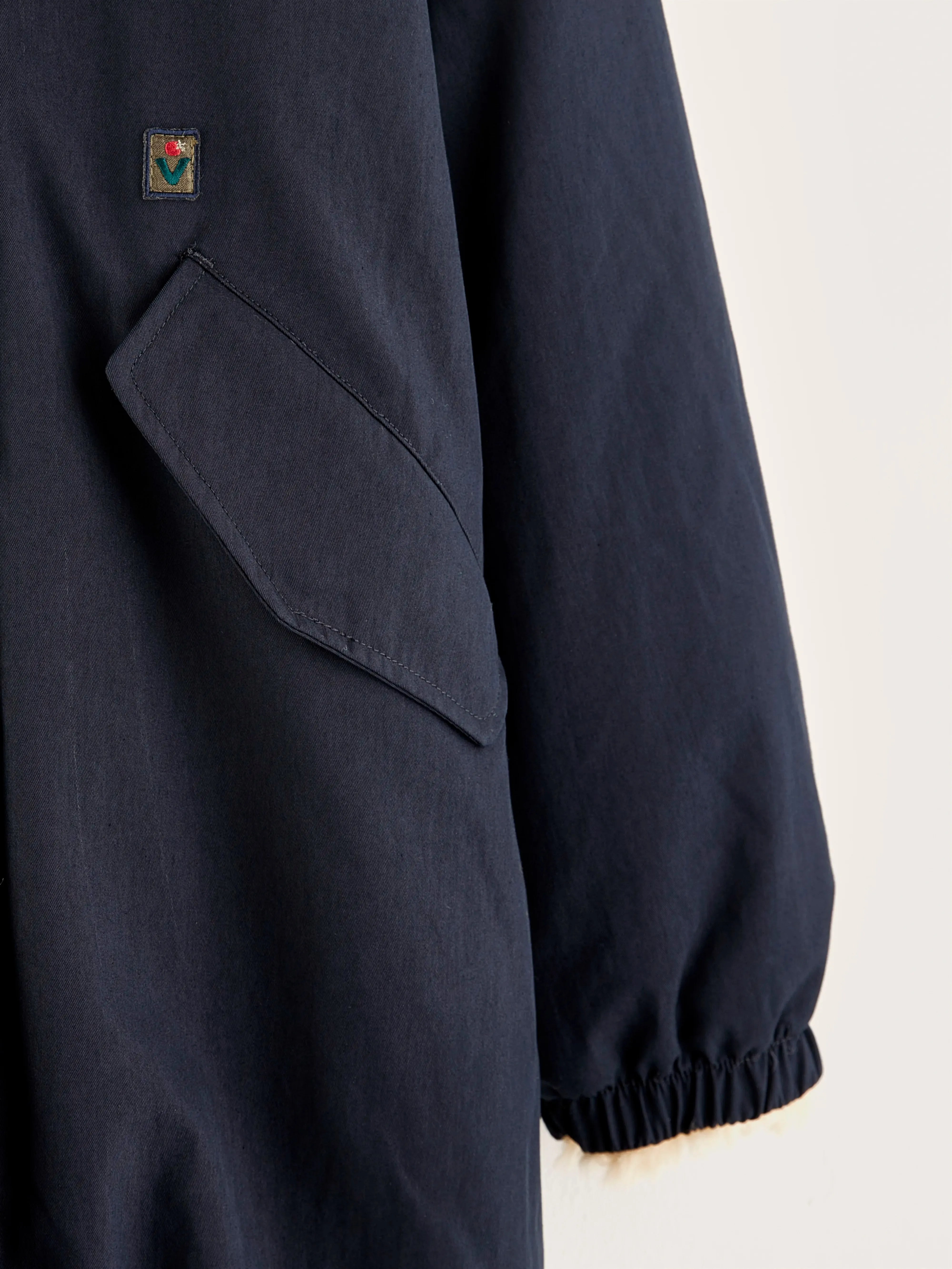 Harbour hooded parka (242 / G / NAVY) sold by Bellerose product image thumbnail 3