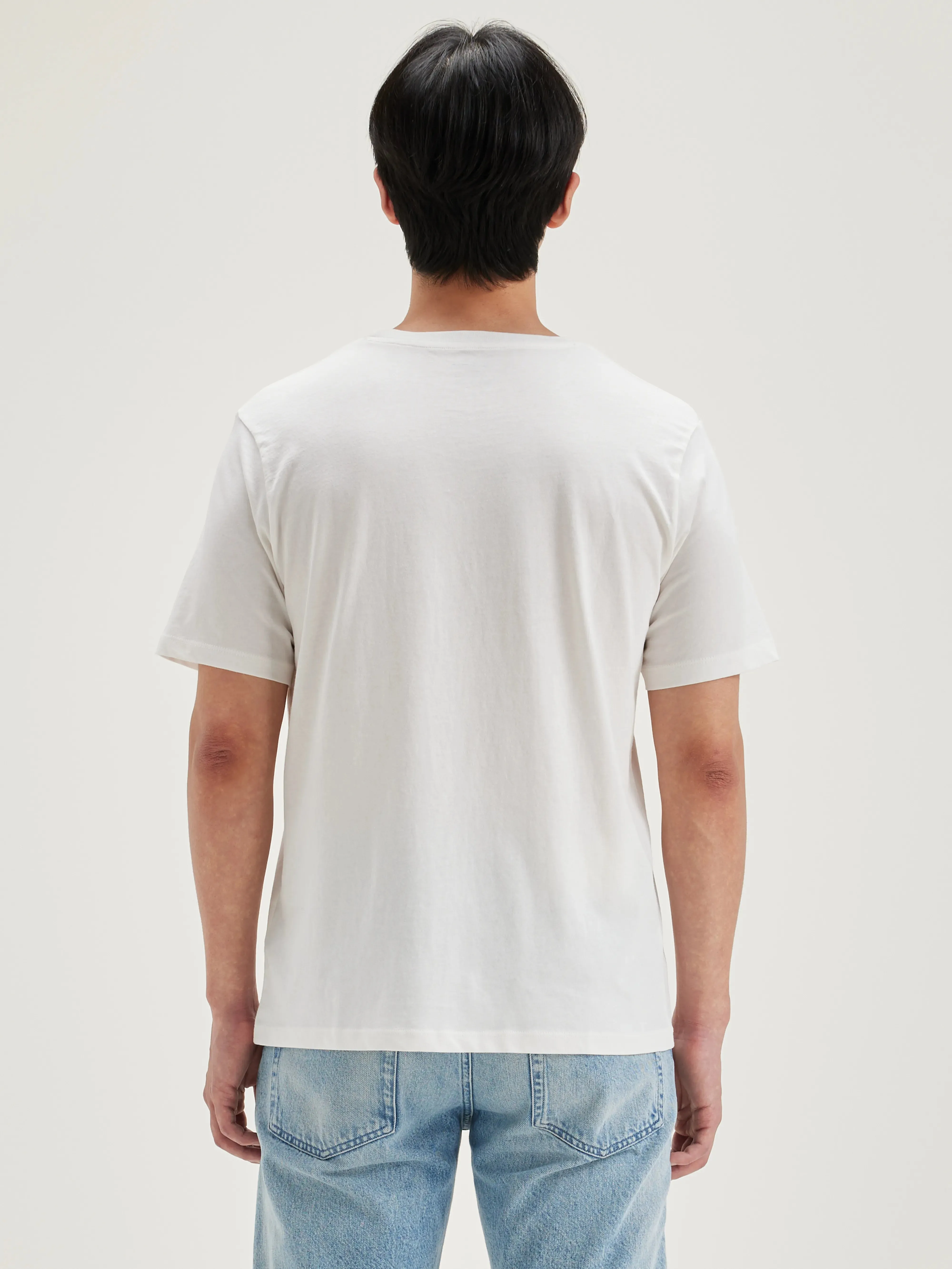 Vinx short-sleeve t-shirt (242 / M / VINTAGE WHITE) sold by Bellerose product image thumbnail 4