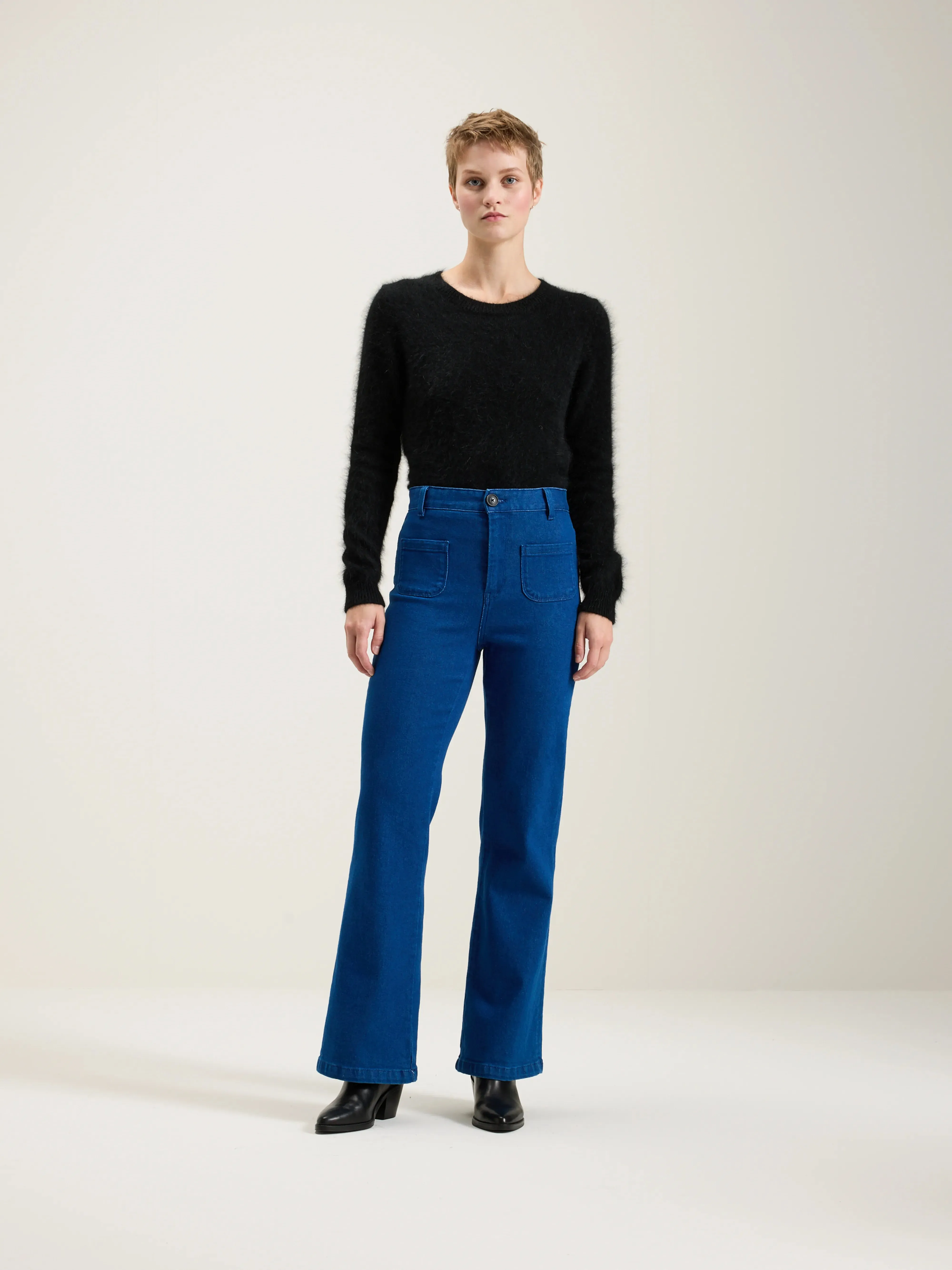 Park flared trousers (242 / W / ONE WASH) sold by Bellerose product image thumbnail 2