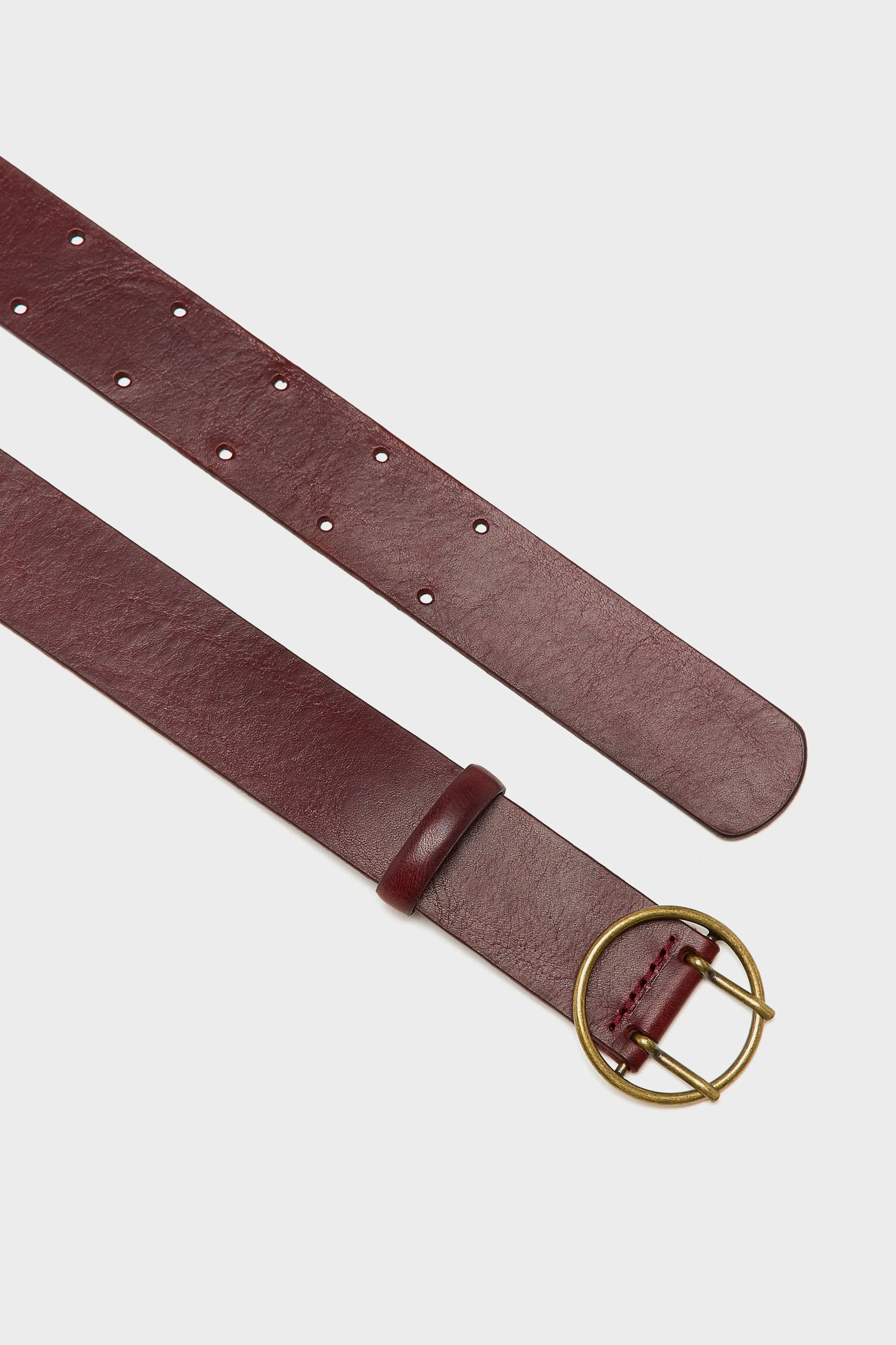 Selya leather belt (251 / W / BORDEAUX) sold by Bellerose product image thumbnail 3