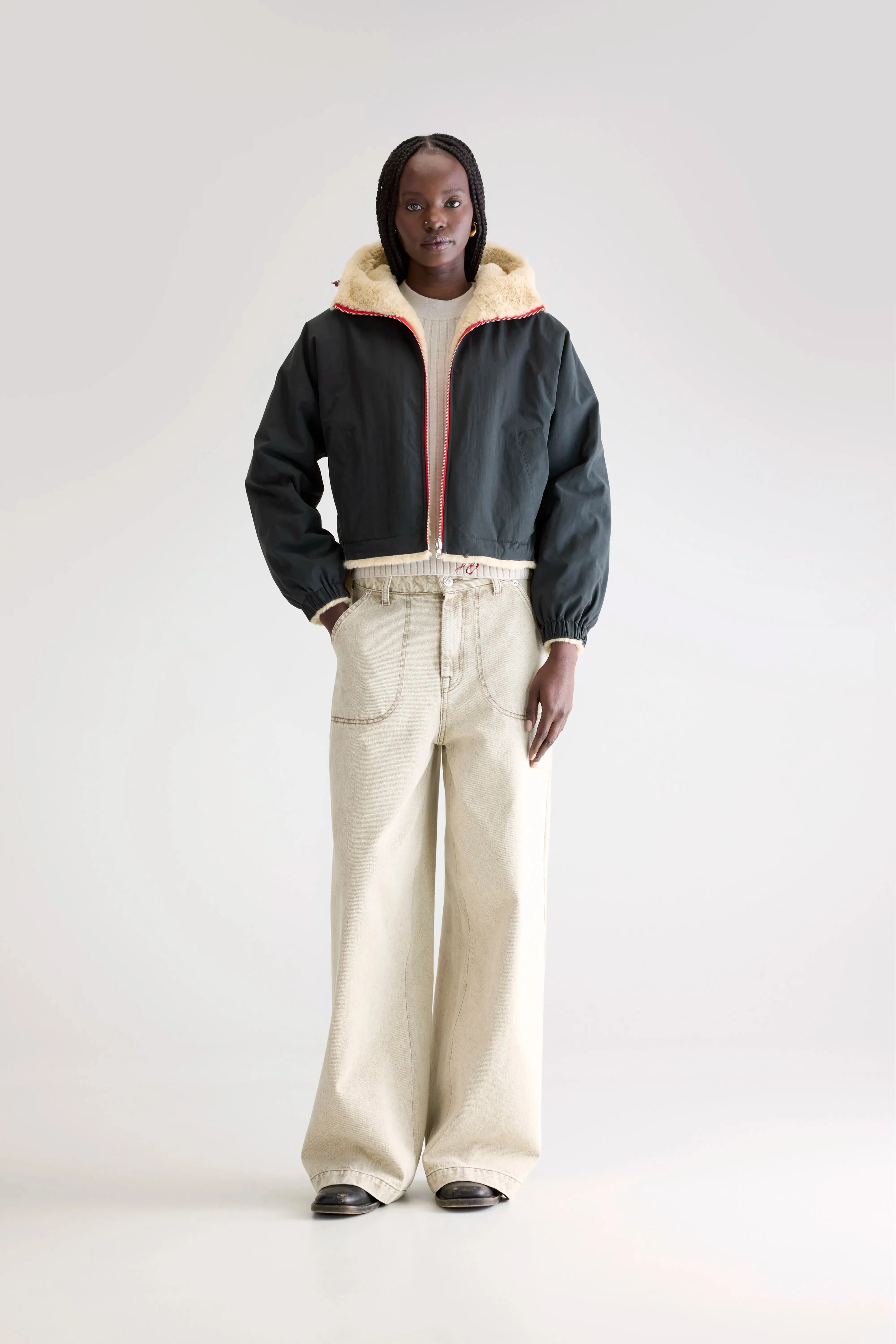 Loud hooded jacket (242 / W / PIRATE) sold by Bellerose product image thumbnail 3