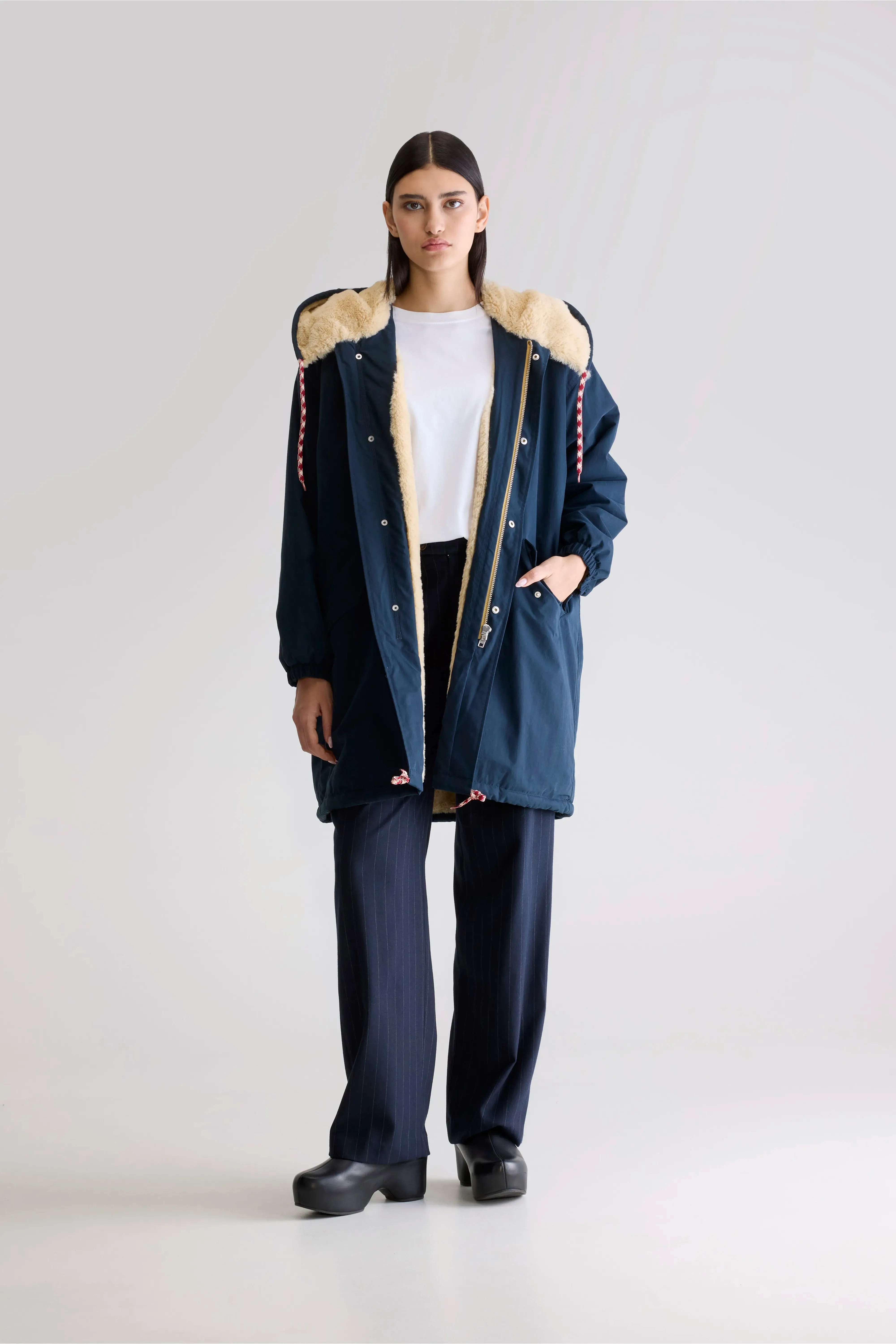 Laos hooded parka (242 / W / AMERICA) sold by Bellerose product image thumbnail 3