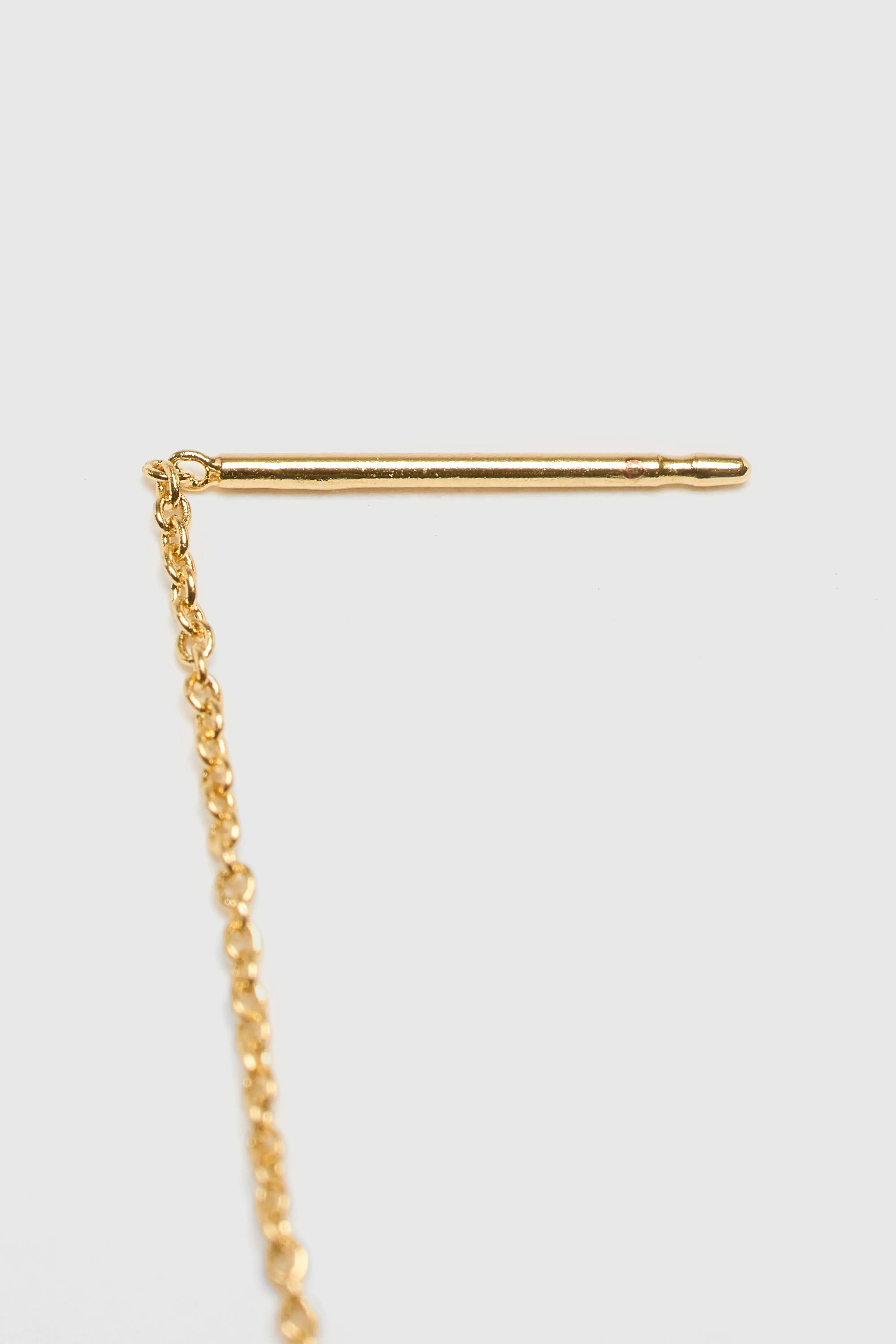 Océane Adjustable Chain Earrings (242 / W / GOLD) sold by Bellerose product image thumbnail 5