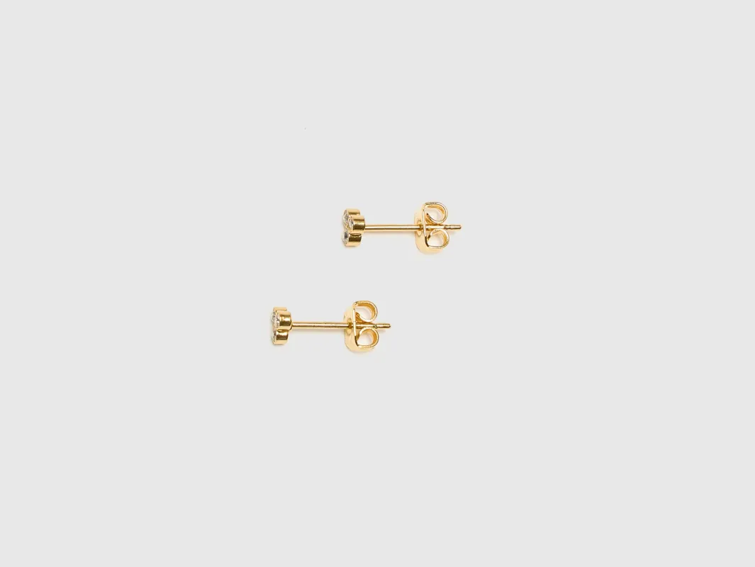 Melia Stud Earrings (242 / W / GOLD) made by Bellerose
