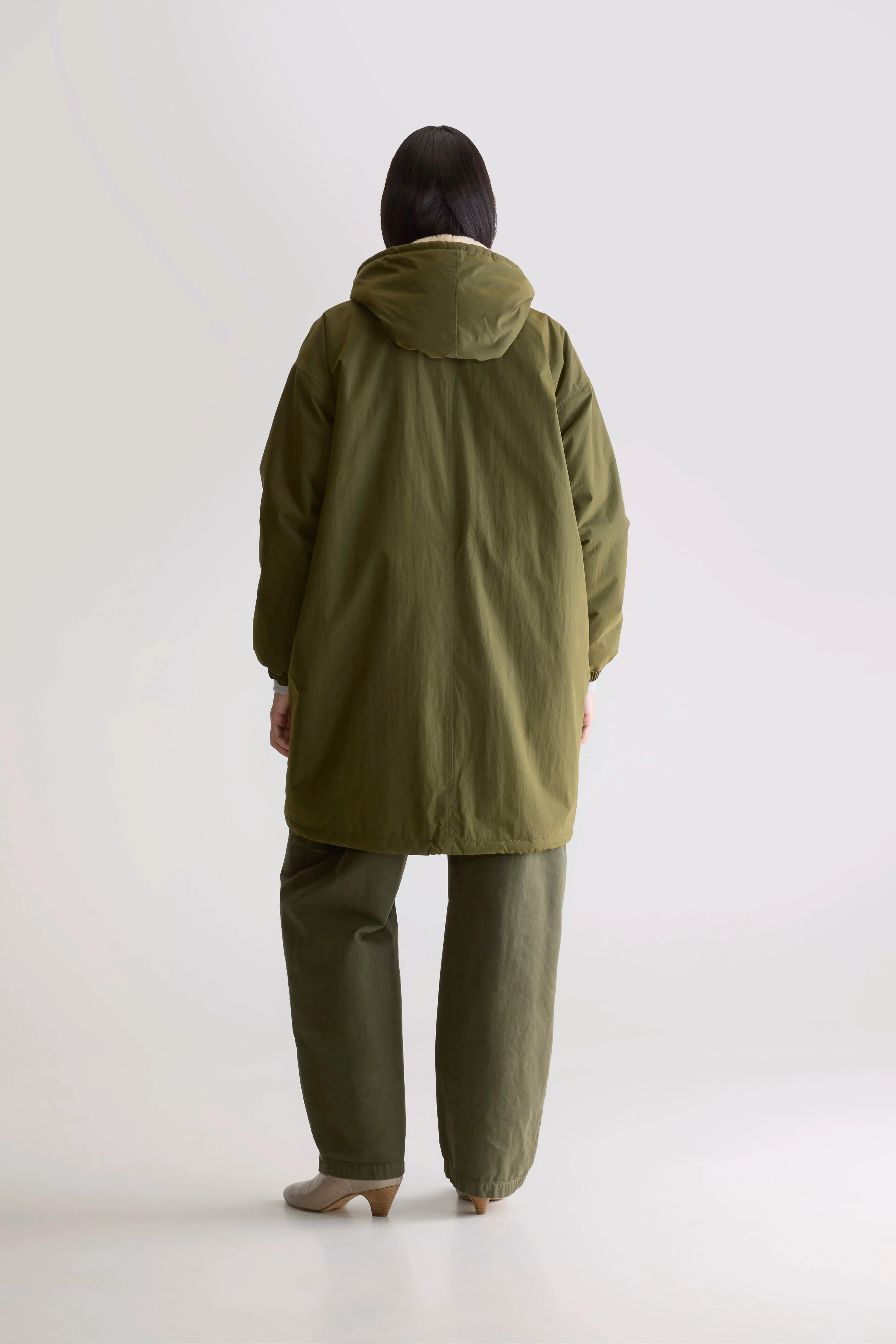 Laos hooded parka (242 / W / OLIVE) sold by Bellerose product image thumbnail 3