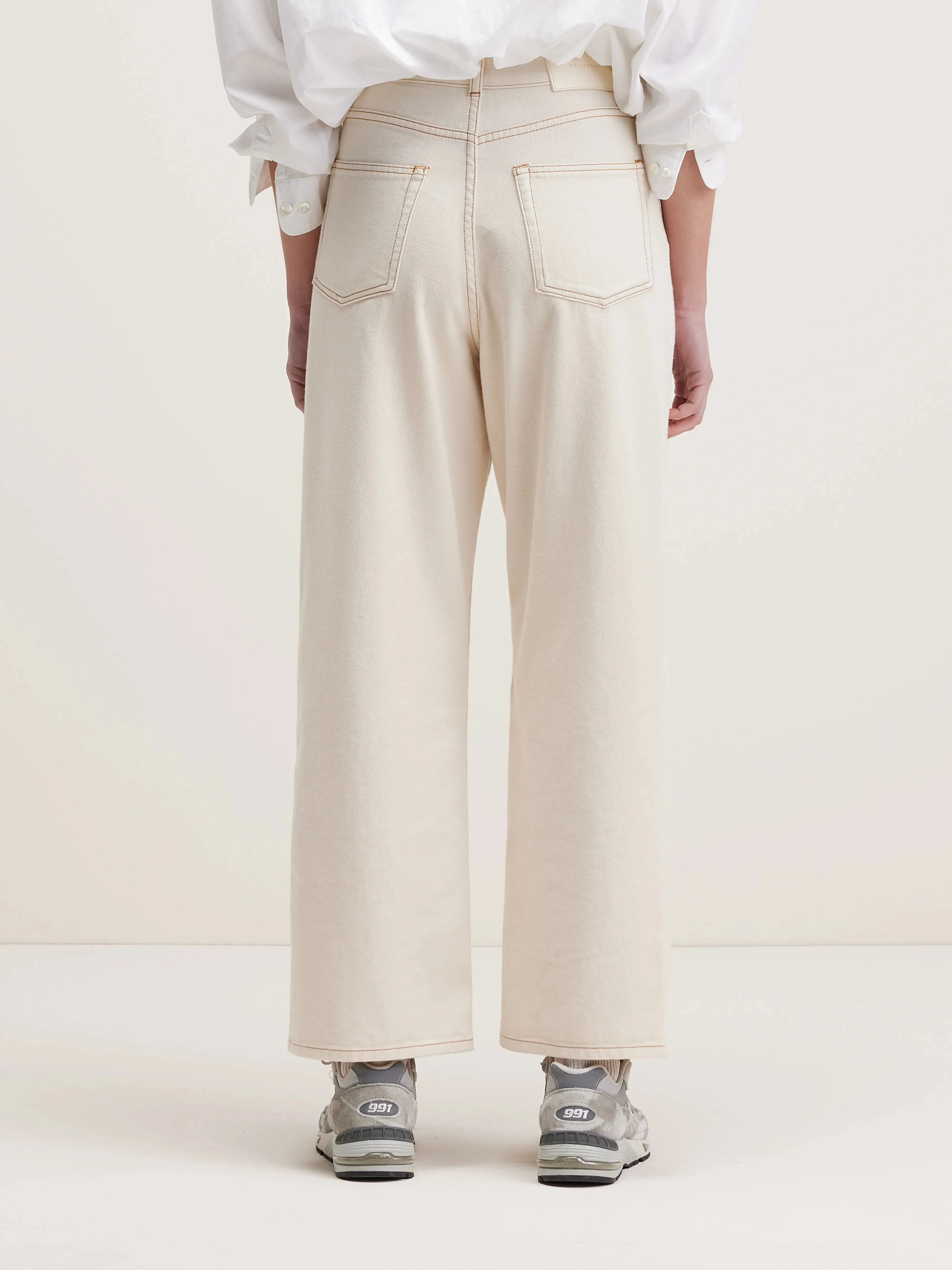 Denim N. 61 wide jeans (242 / W / NATURAL) sold by Bellerose product image thumbnail 4