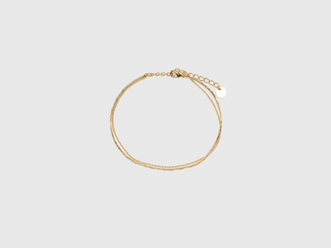 Promesse Wrap Bangle (242 / W / GOLD) sold by Bellerose