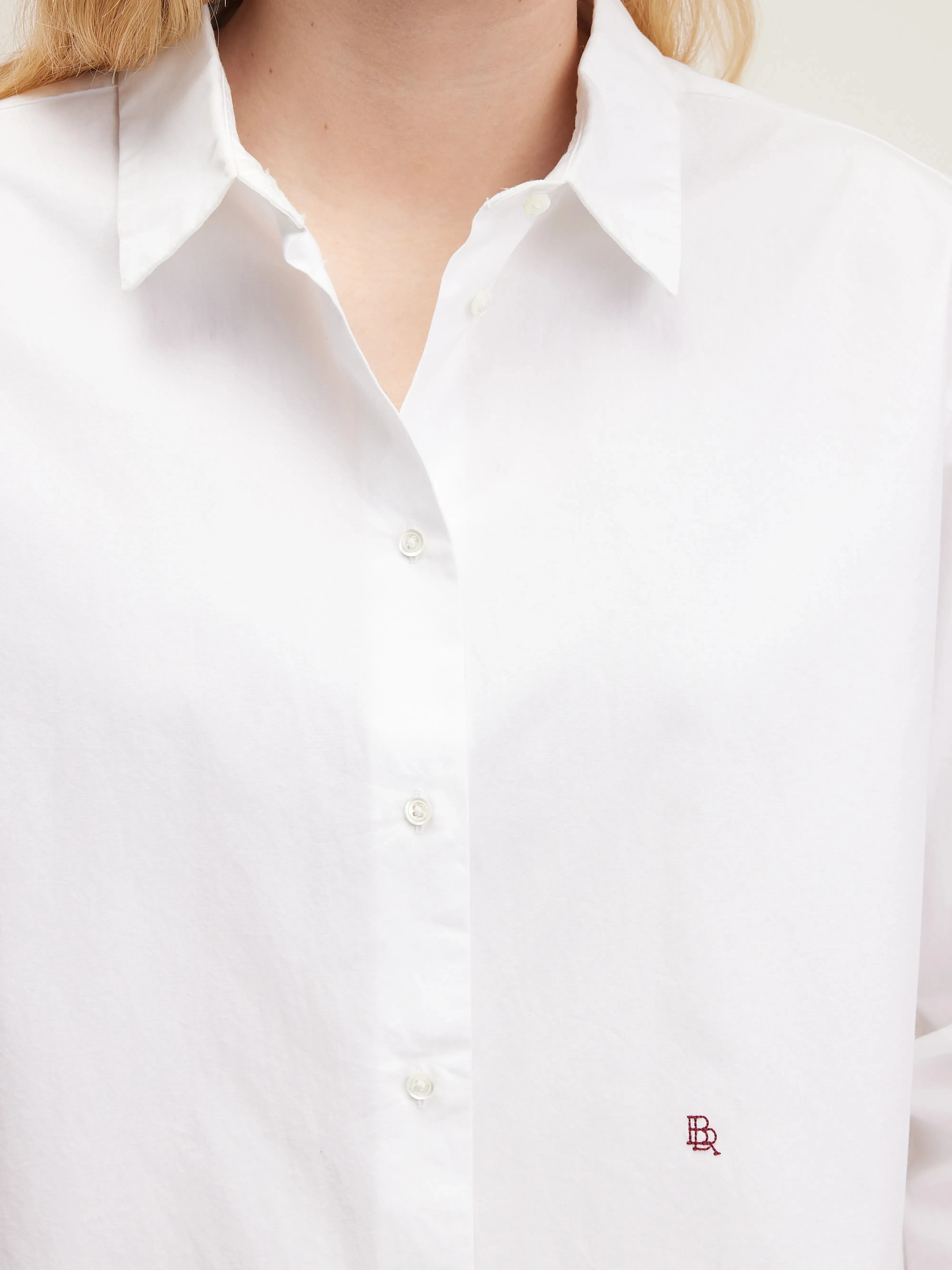 Gastoo poplin shirt (242 / W / WHITE) sold by Bellerose product image thumbnail 5