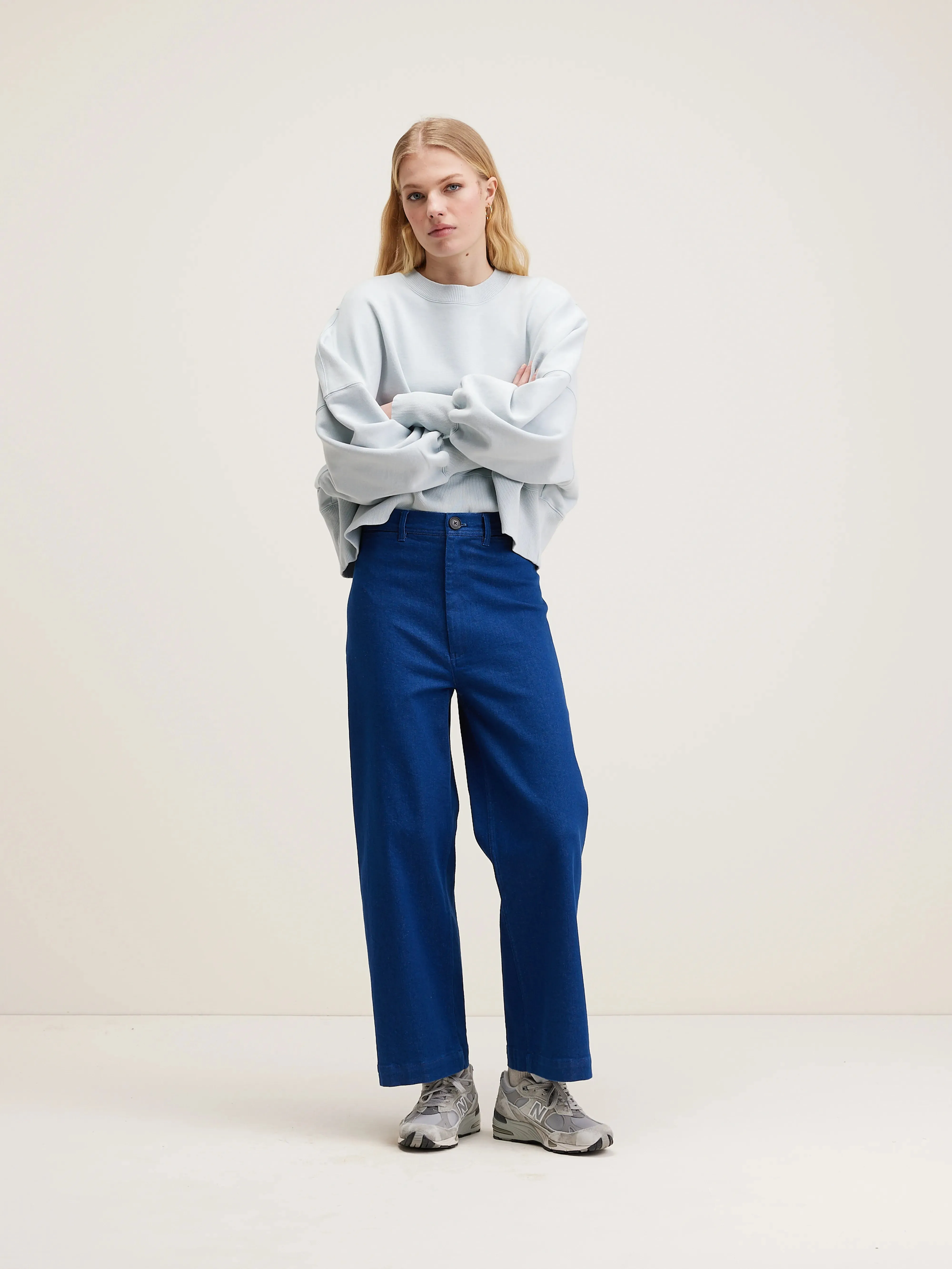 Lotan wide trousers (242 / W / ONE WASH) sold by Bellerose product image thumbnail 2
