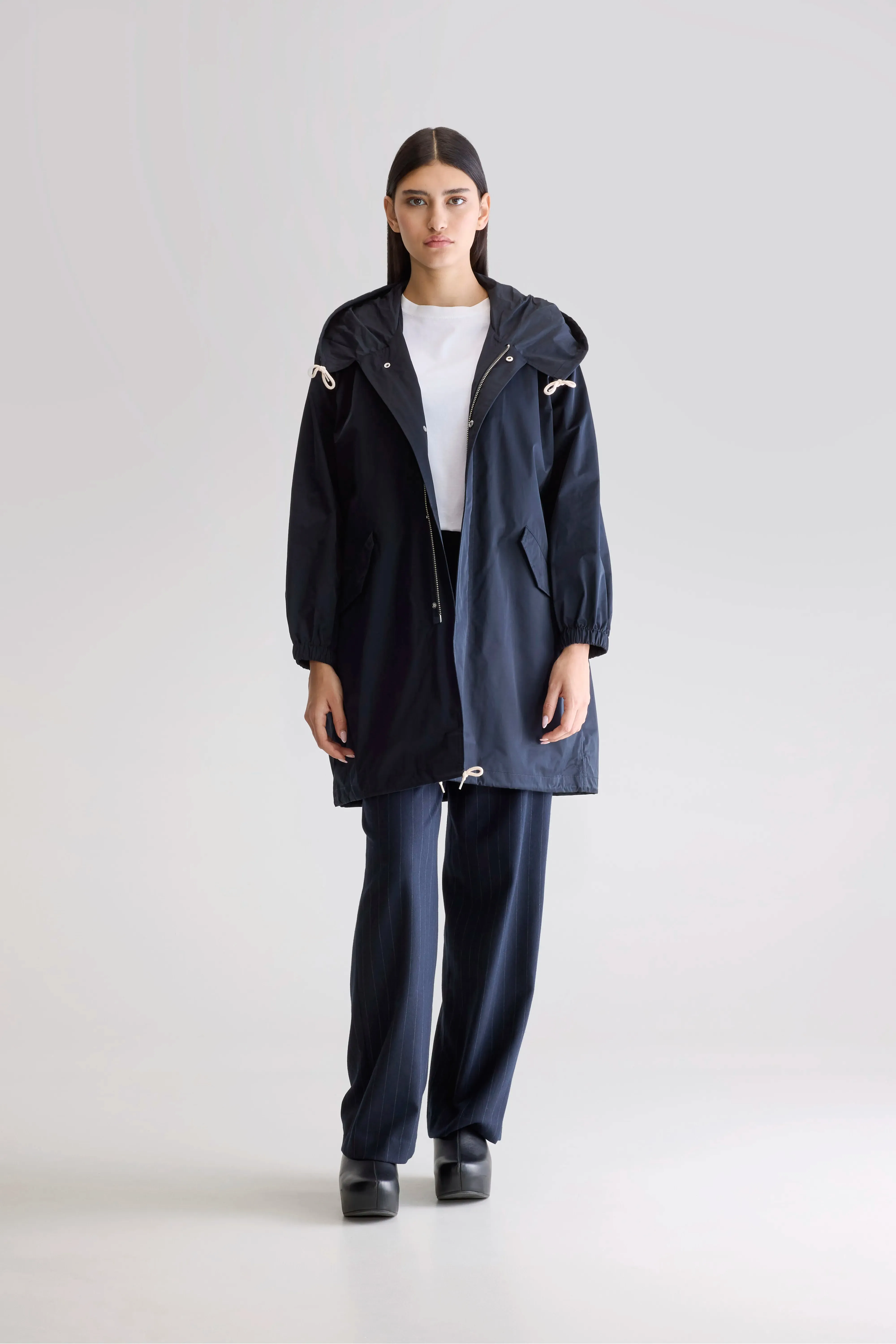 Laos hooded parka (242 / W / NAVY) sold by Bellerose product image thumbnail 3