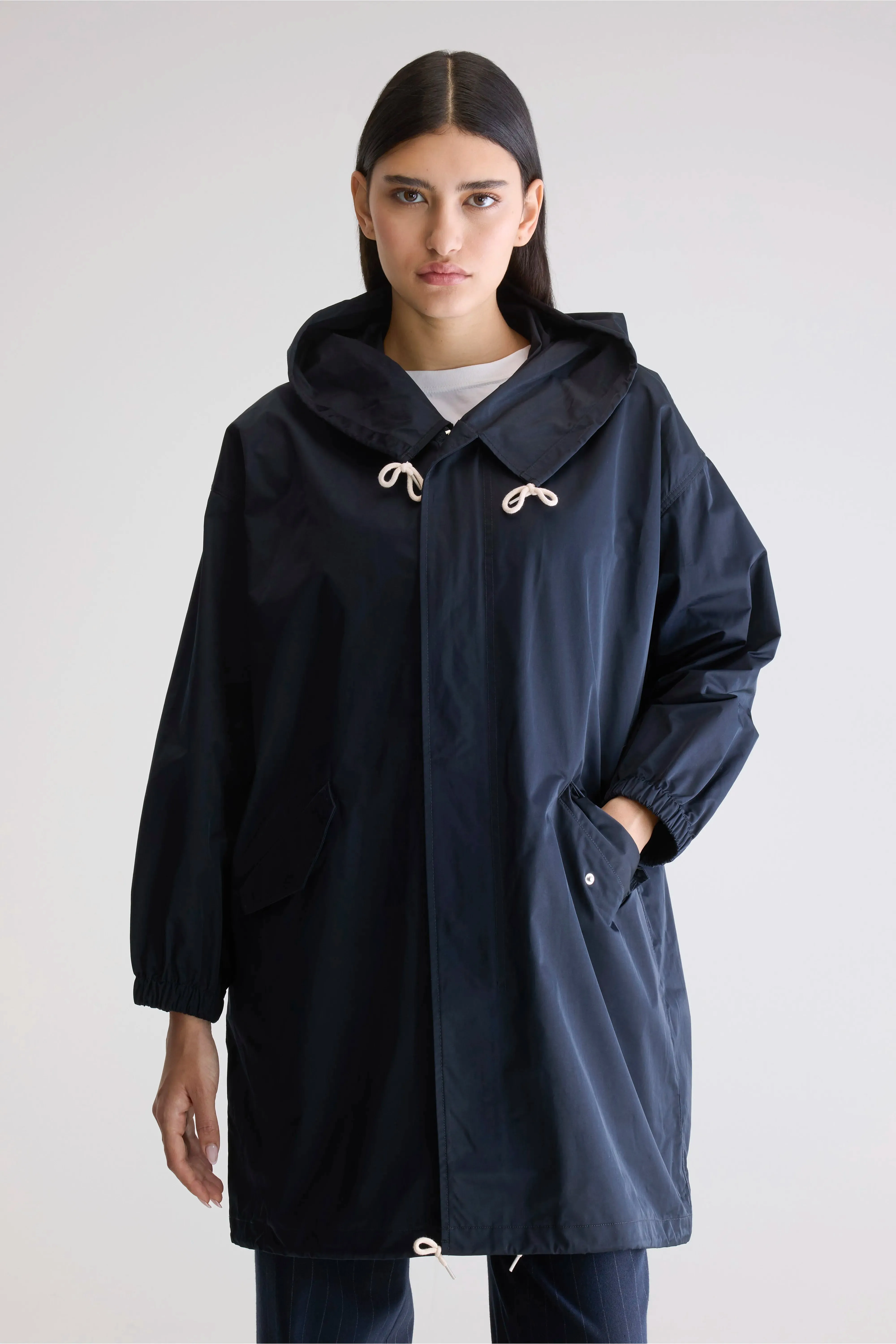 Laos hooded parka (242 / W / NAVY) sold by Bellerose product image thumbnail 2