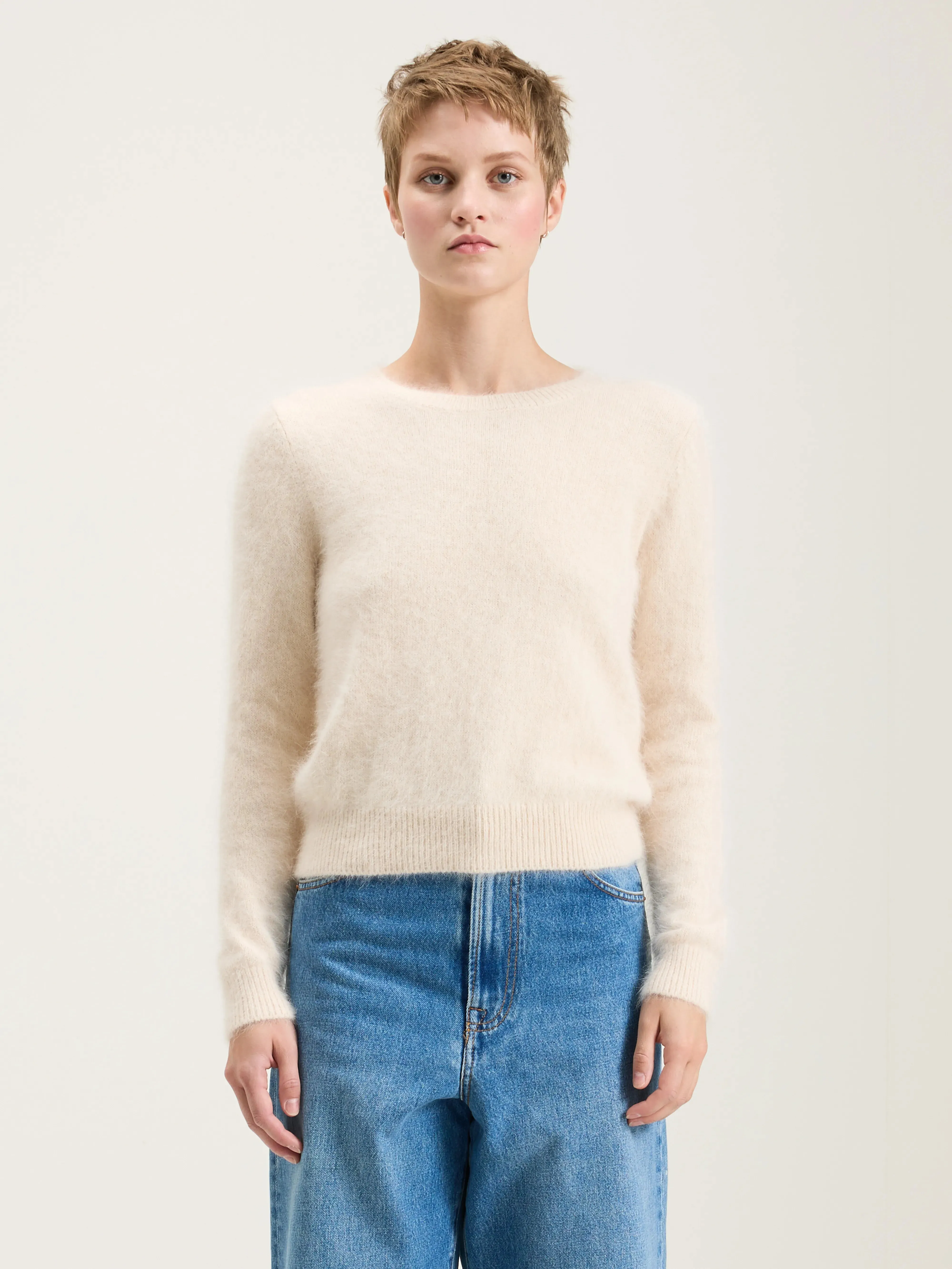 Datti angora-blend sweater (242 / W / PARCHEMIN) sold by Bellerose product image thumbnail 2