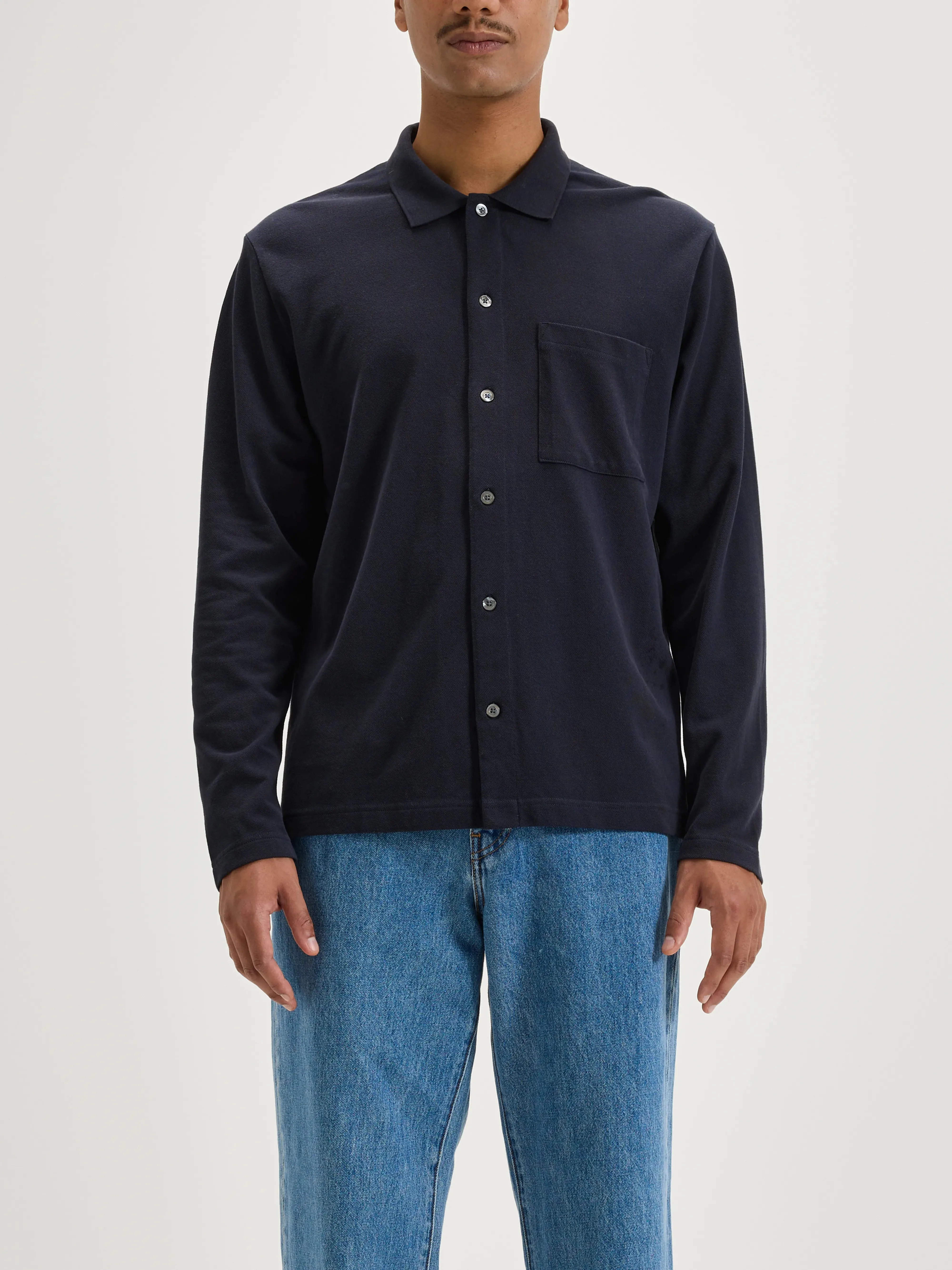 Vision polo (242 / M / NAVY) sold by Bellerose product image thumbnail 2
