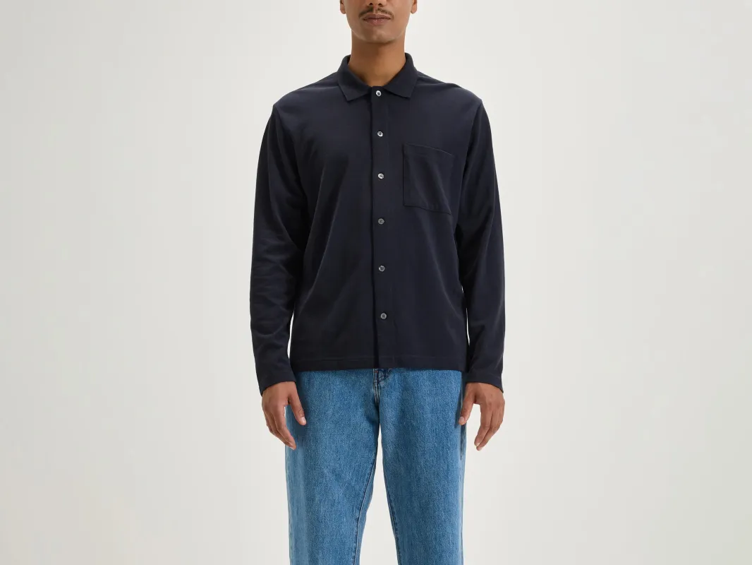 Vision polo (242 / M / NAVY) sold by Bellerose