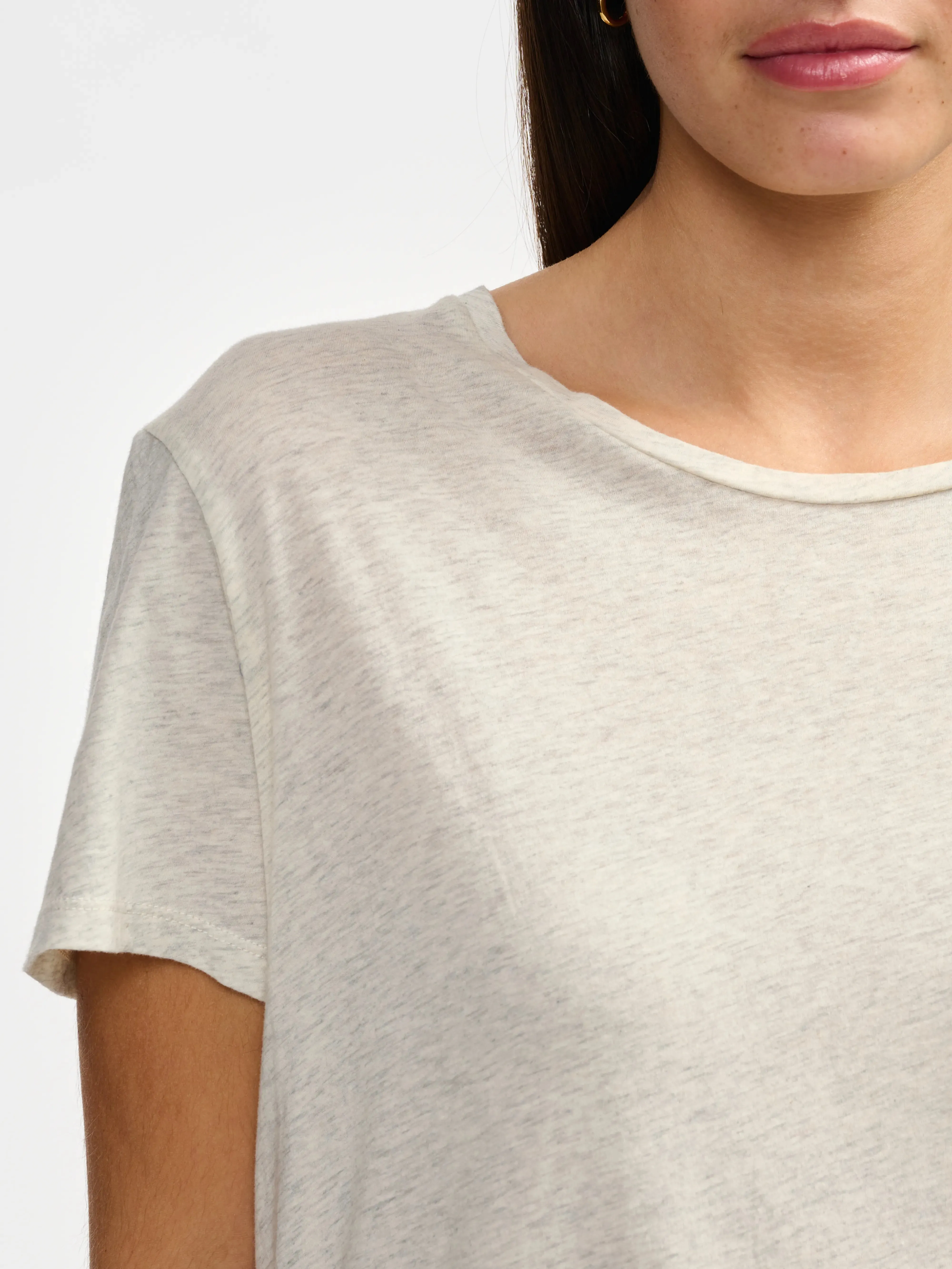 Covi short-sleeve t-shirt (242 / W / OYSTER) sold by Bellerose product image thumbnail 5