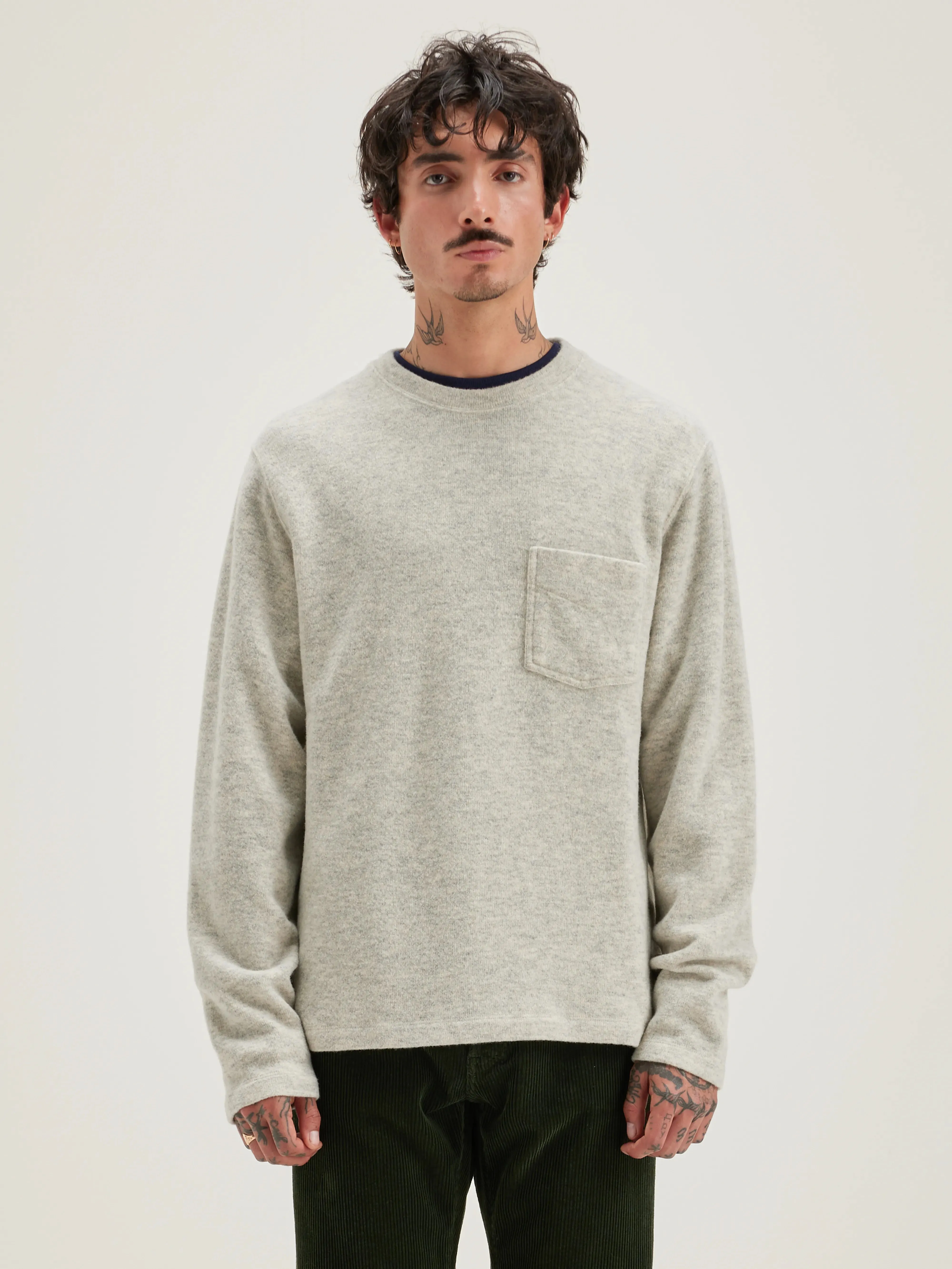 Velo crew-neck sweatshirt (242 / M / COMBO B) sold by Bellerose product image thumbnail 2