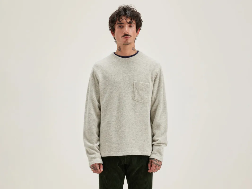Velo crew-neck sweatshirt (242 / M / COMBO B) sold by Bellerose