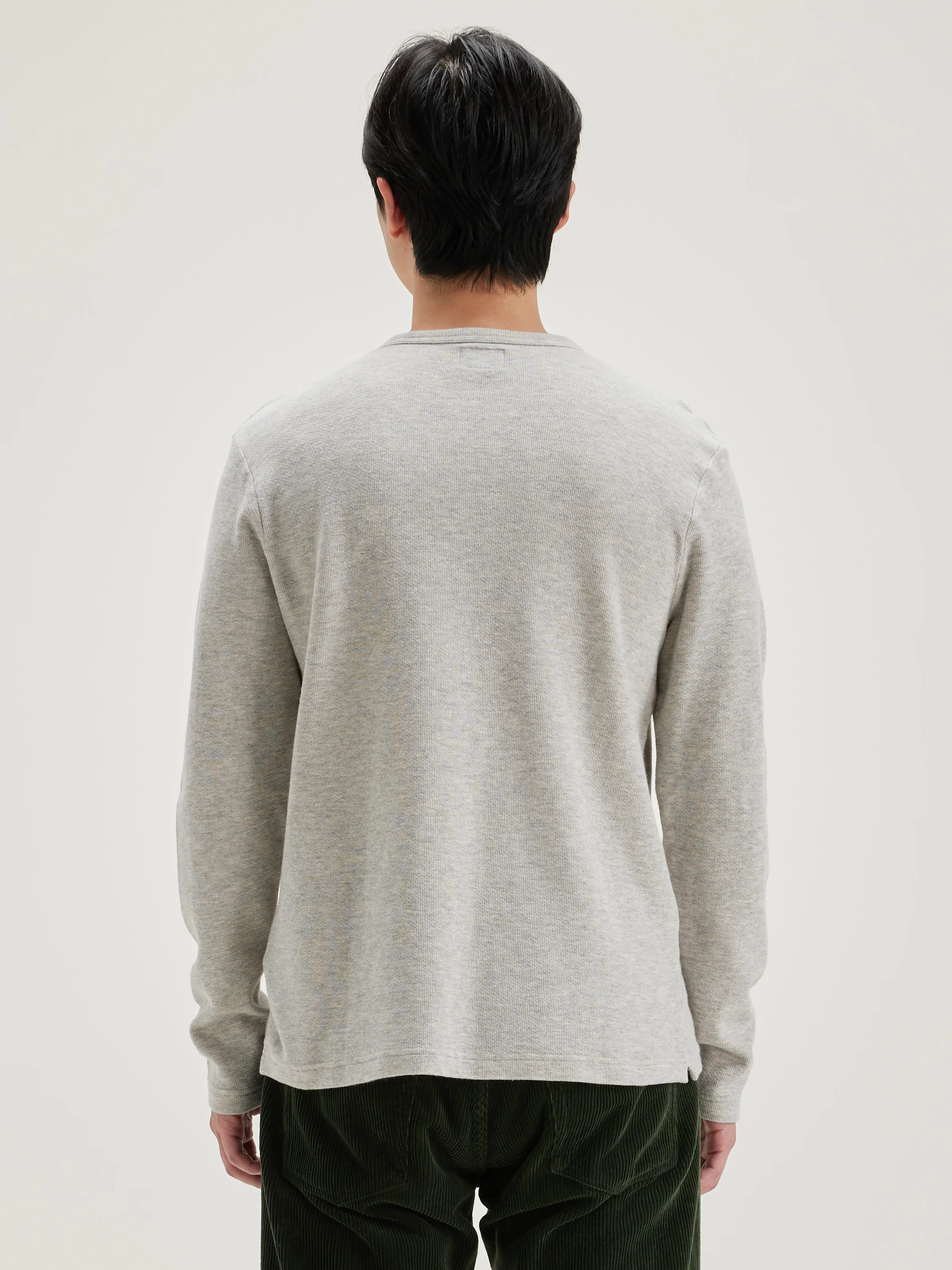 Fresh long-sleeve t-shirt (242 / M / H. GREY) sold by Bellerose product image thumbnail 4