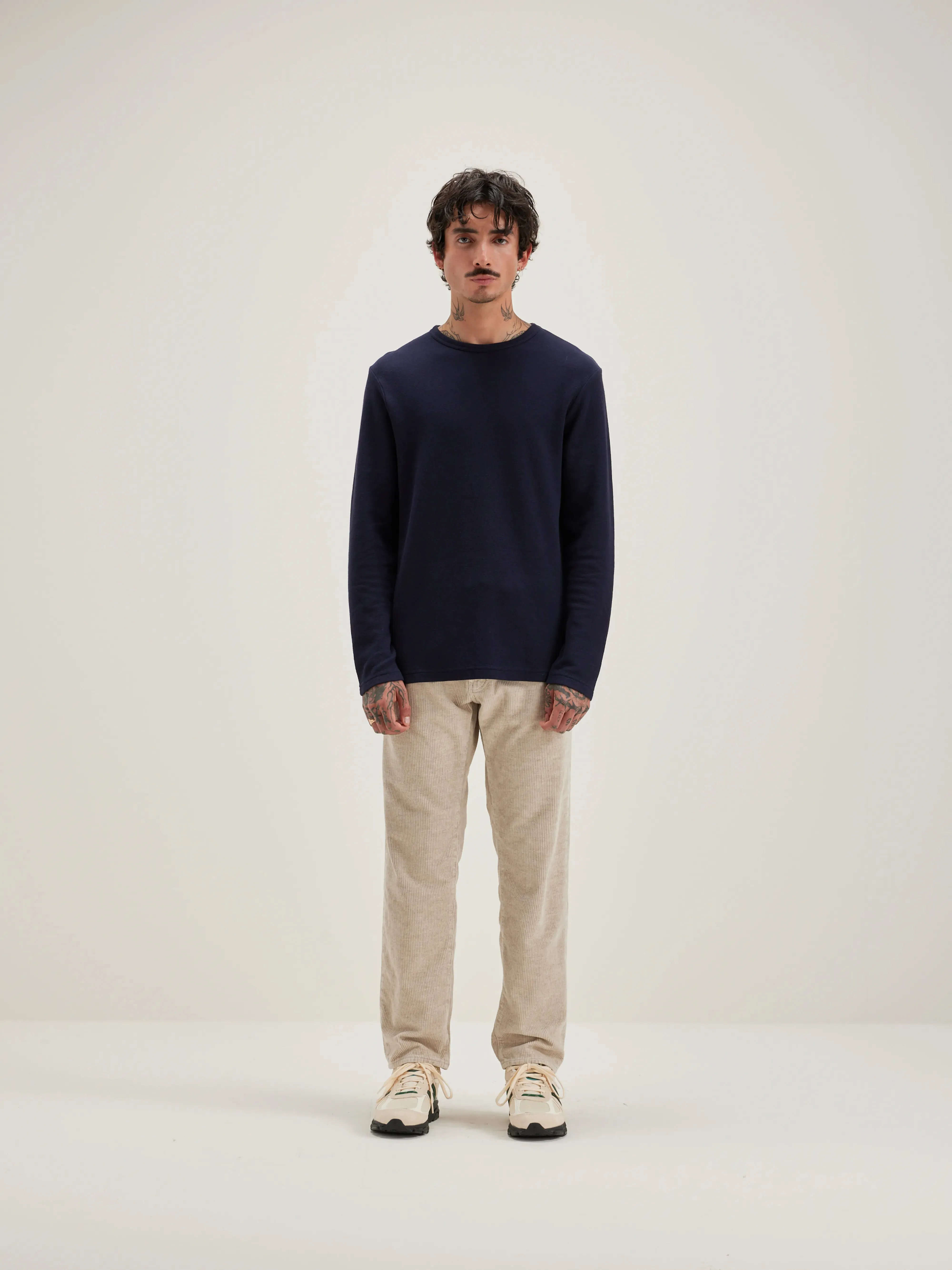 Fresh long-sleeve t-shirt (242 / M / NAVY) sold by Bellerose product image thumbnail 2