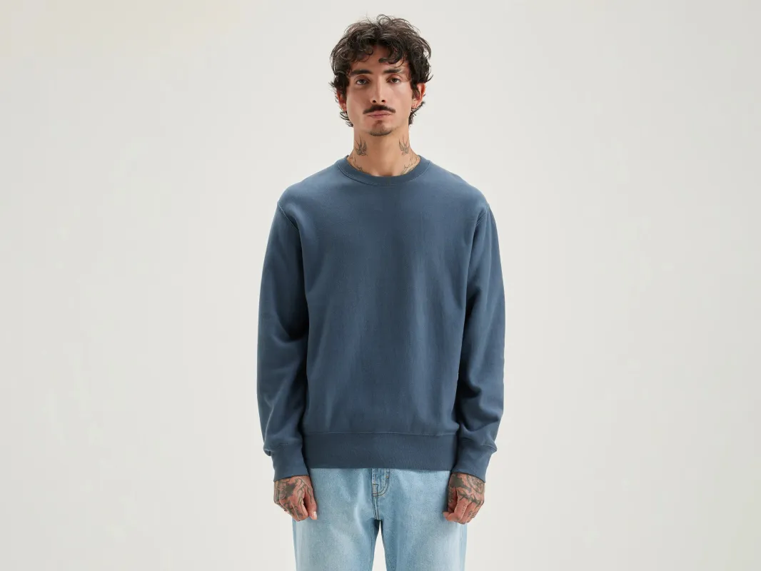 Flake crew-neck sweatshirt (242 / M / DOVE) sold by Bellerose