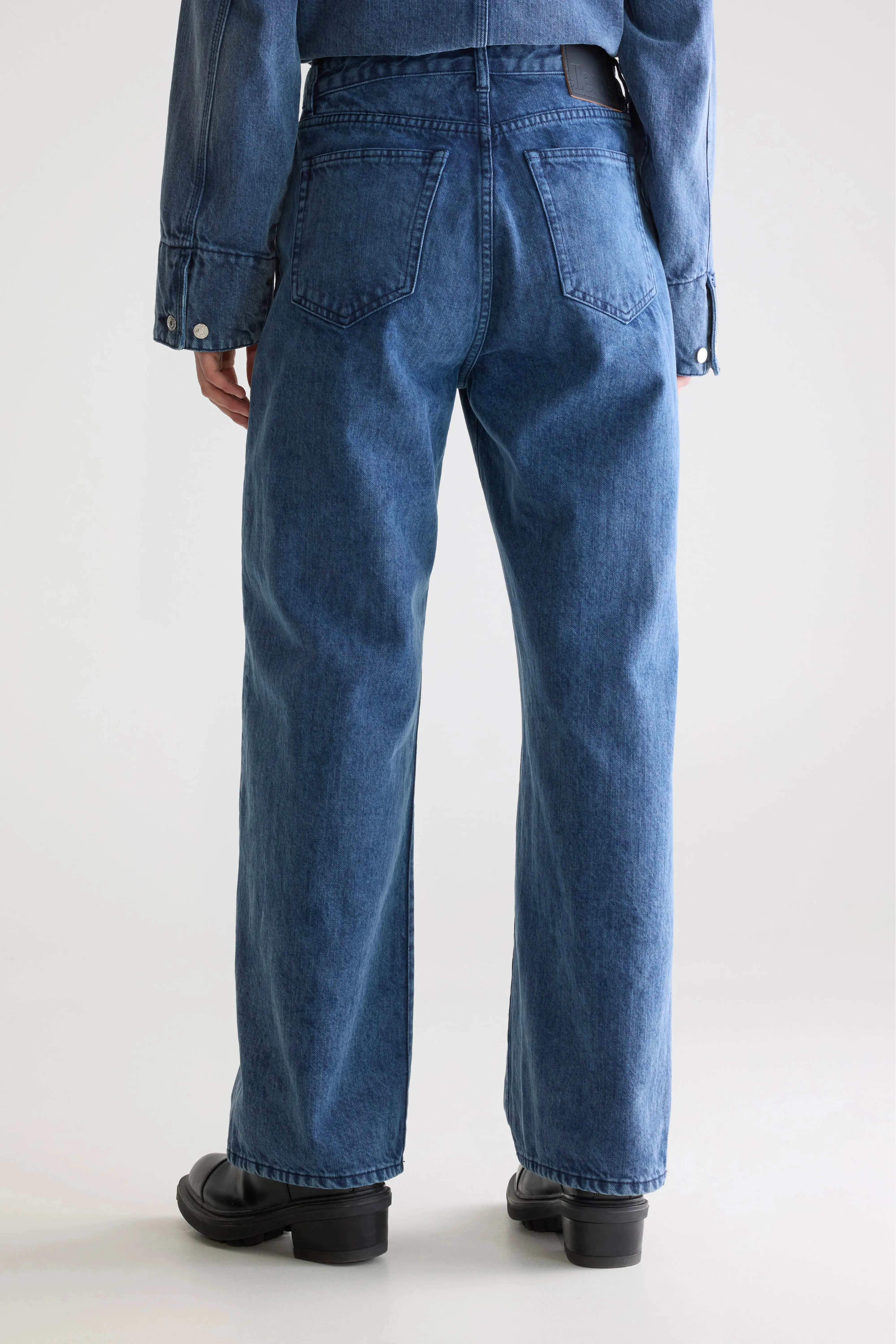 Denim N. 66 wide jeans (252 / W / BLUE SNOW) sold by Bellerose product image thumbnail 4