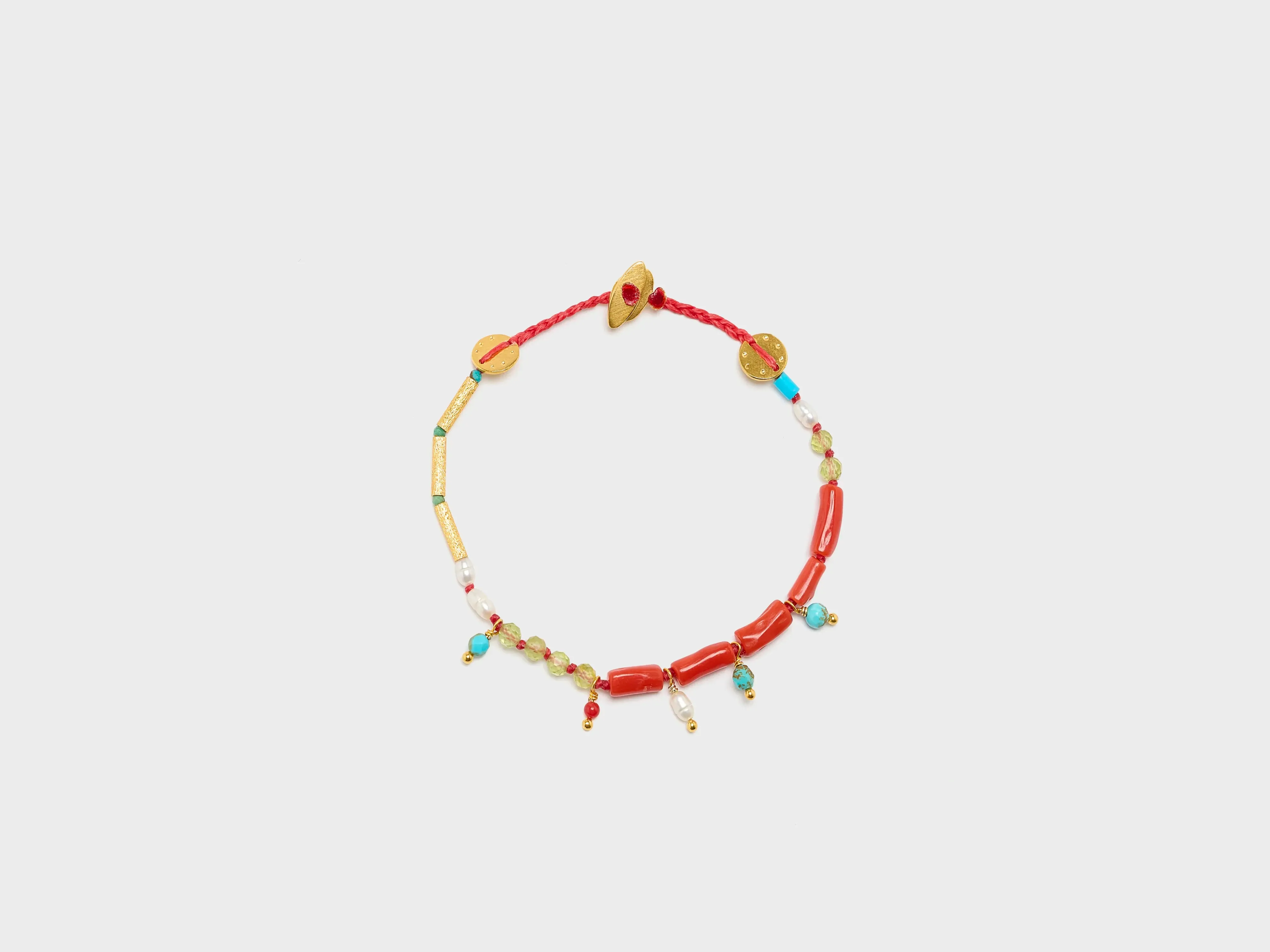 N° 20 Bracelet (252 / W / GREEN) sold by Bellerose