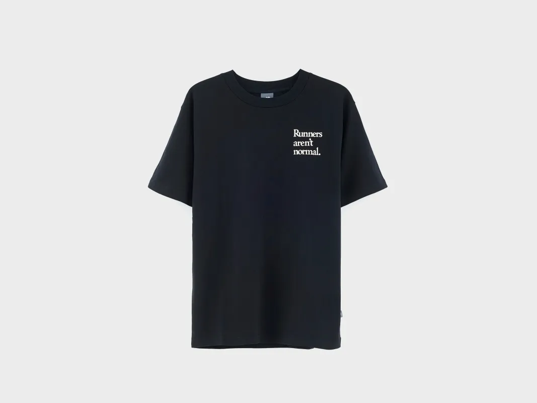 Runners Aren't Normal T-Shirt  (252 / M / BLACK) sold by Bellerose