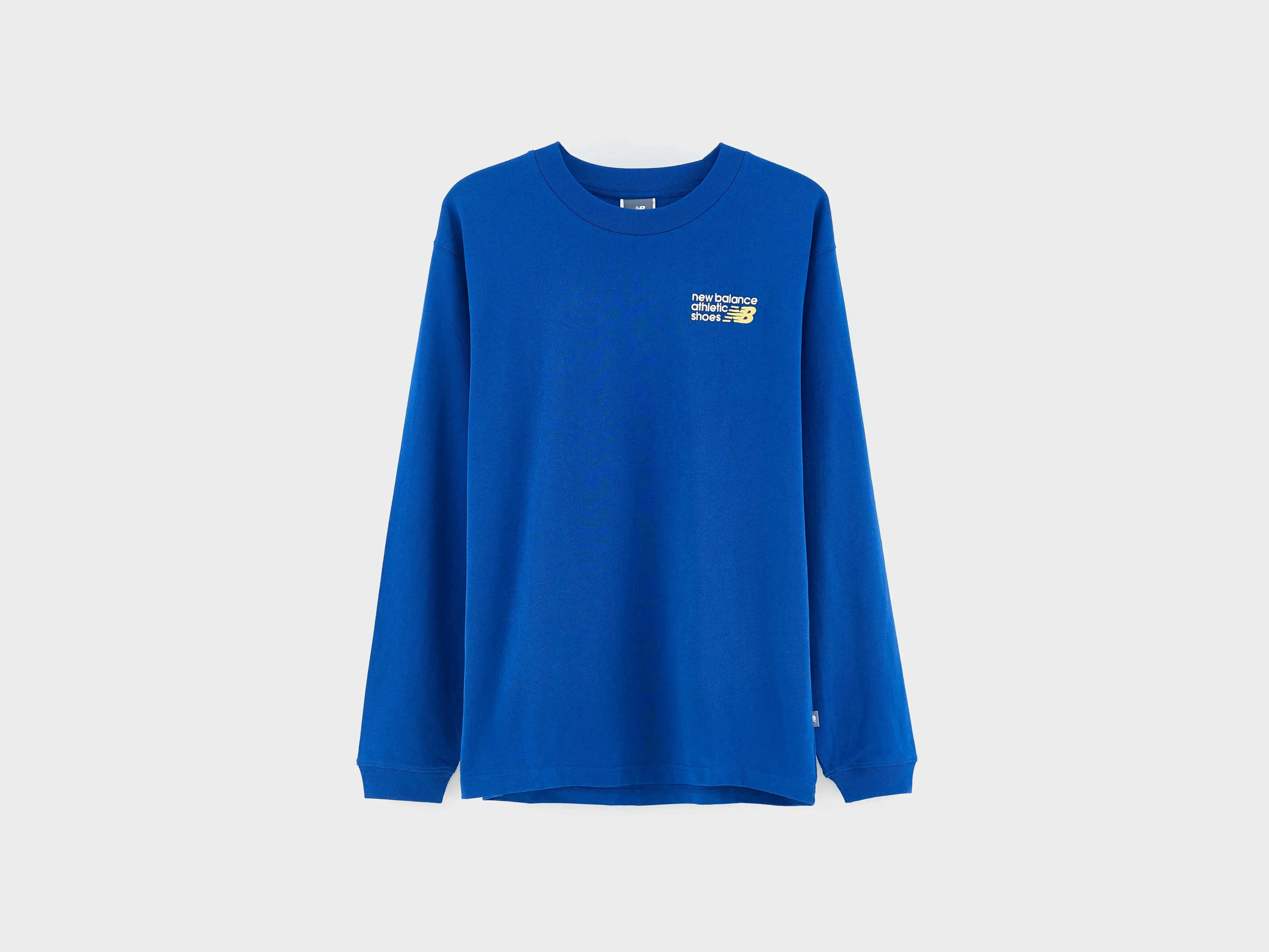 Athletics Premium Logo Long Sleeve Shirt (252 / M / BLUE) sold by Bellerose
