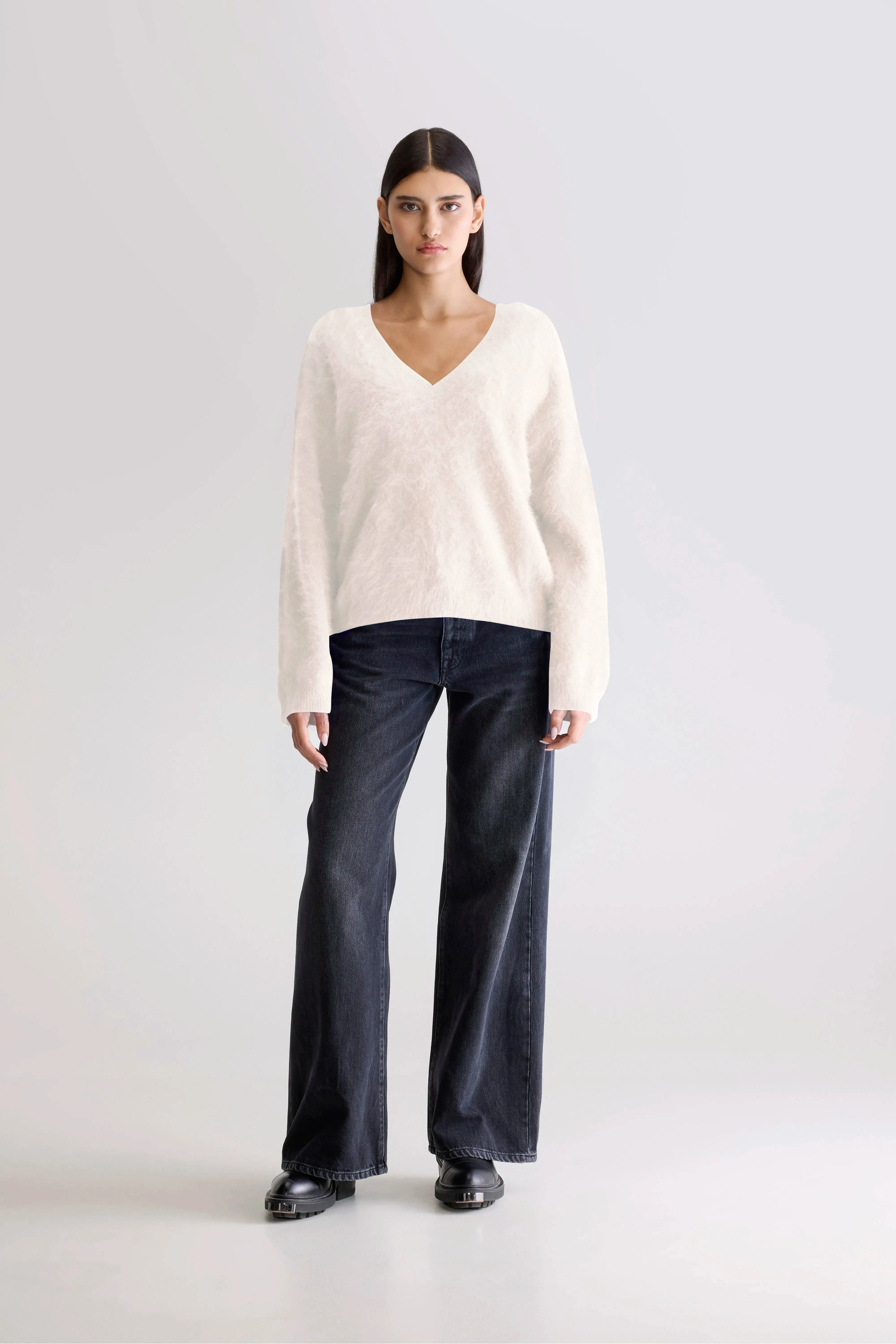 Dathe angora-blend sweater (252 / W / PARCHEMIN) sold by Bellerose product image thumbnail 3