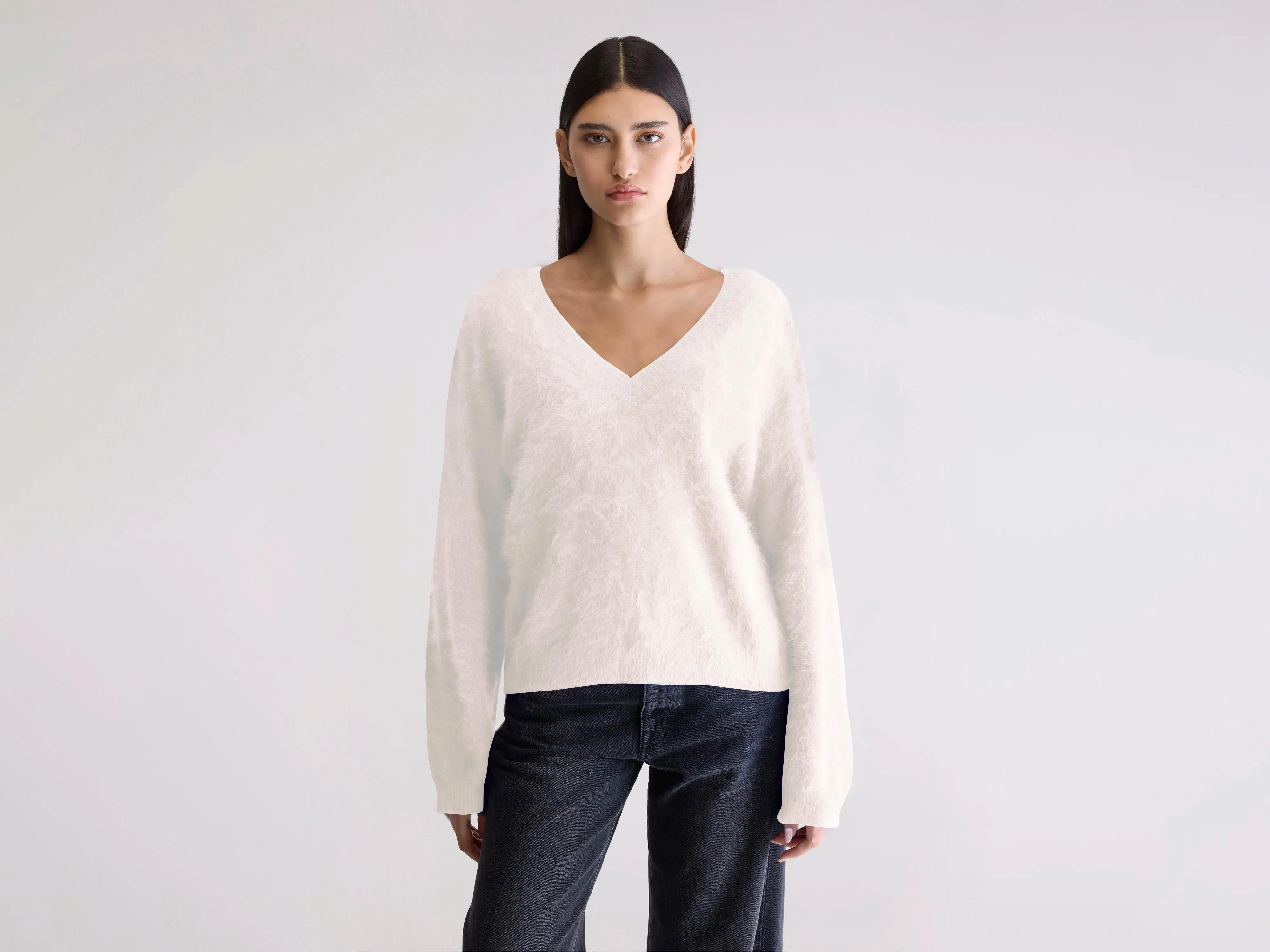 Dathe angora-blend sweater (252 / W / PARCHEMIN) sold by Bellerose