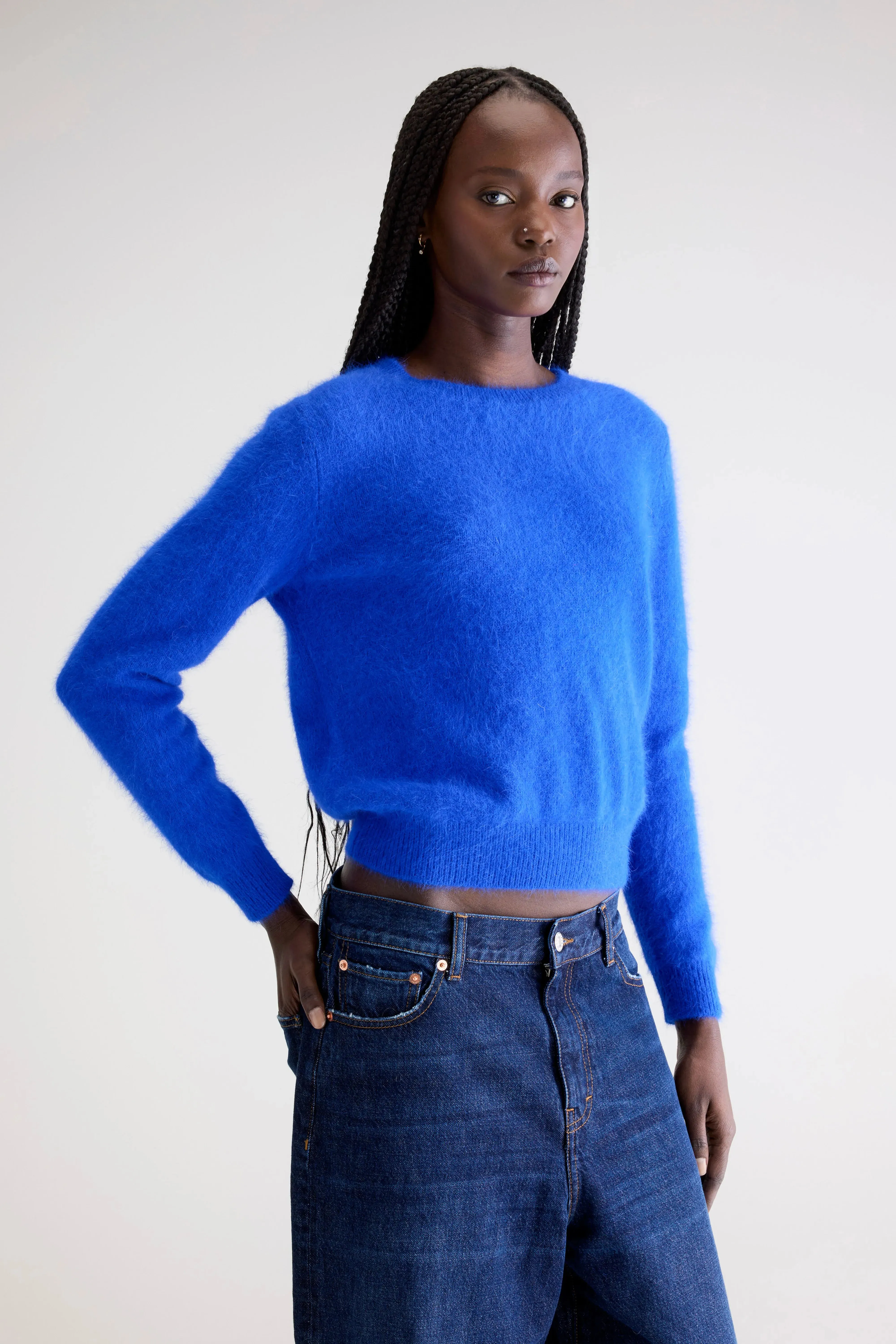 Datti angora-blend sweater (252 / W / LAZULI) sold by Bellerose product image thumbnail 2