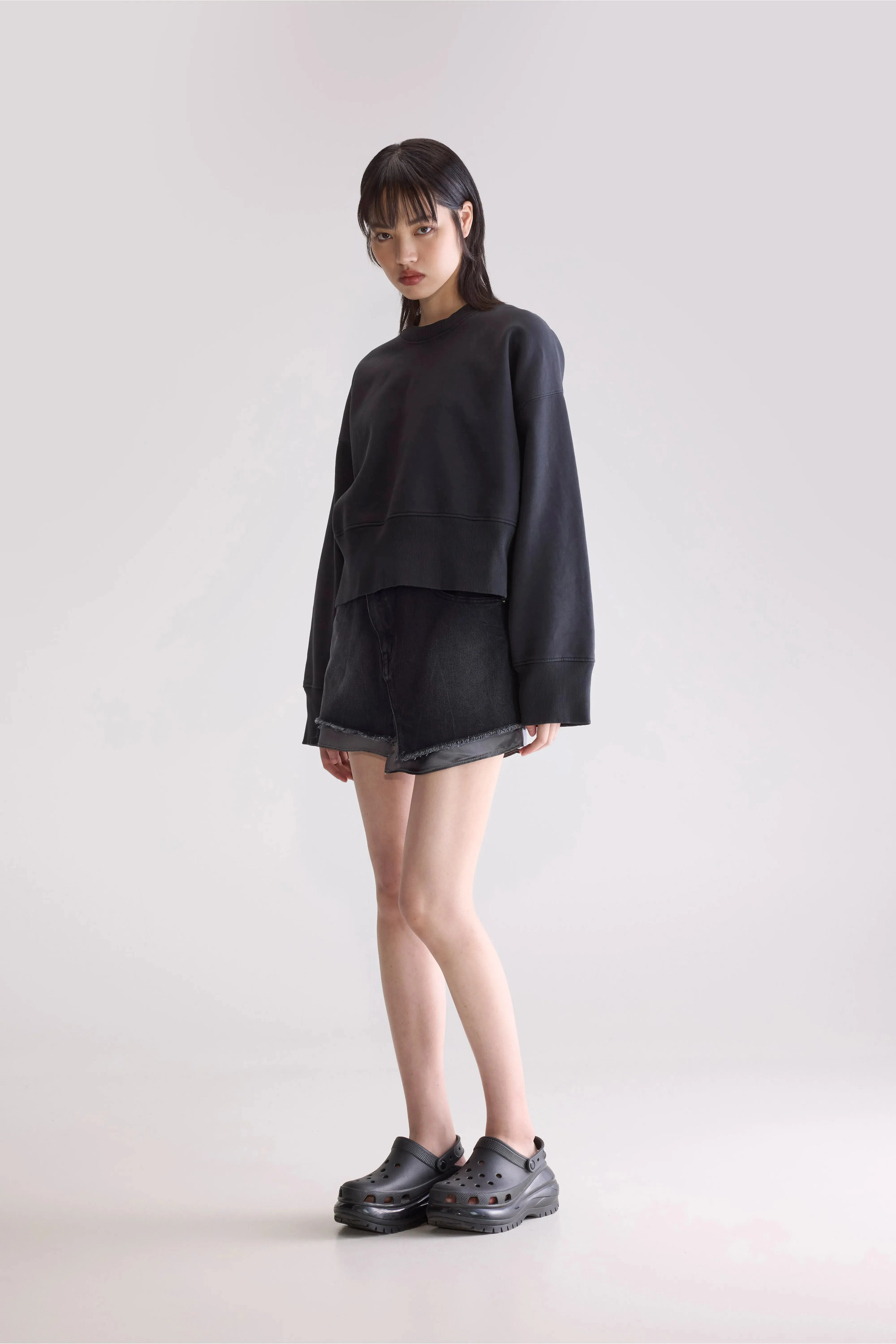 Slenni crewneck sweatshirt (252 / W / ACIER) sold by Bellerose product image thumbnail 3