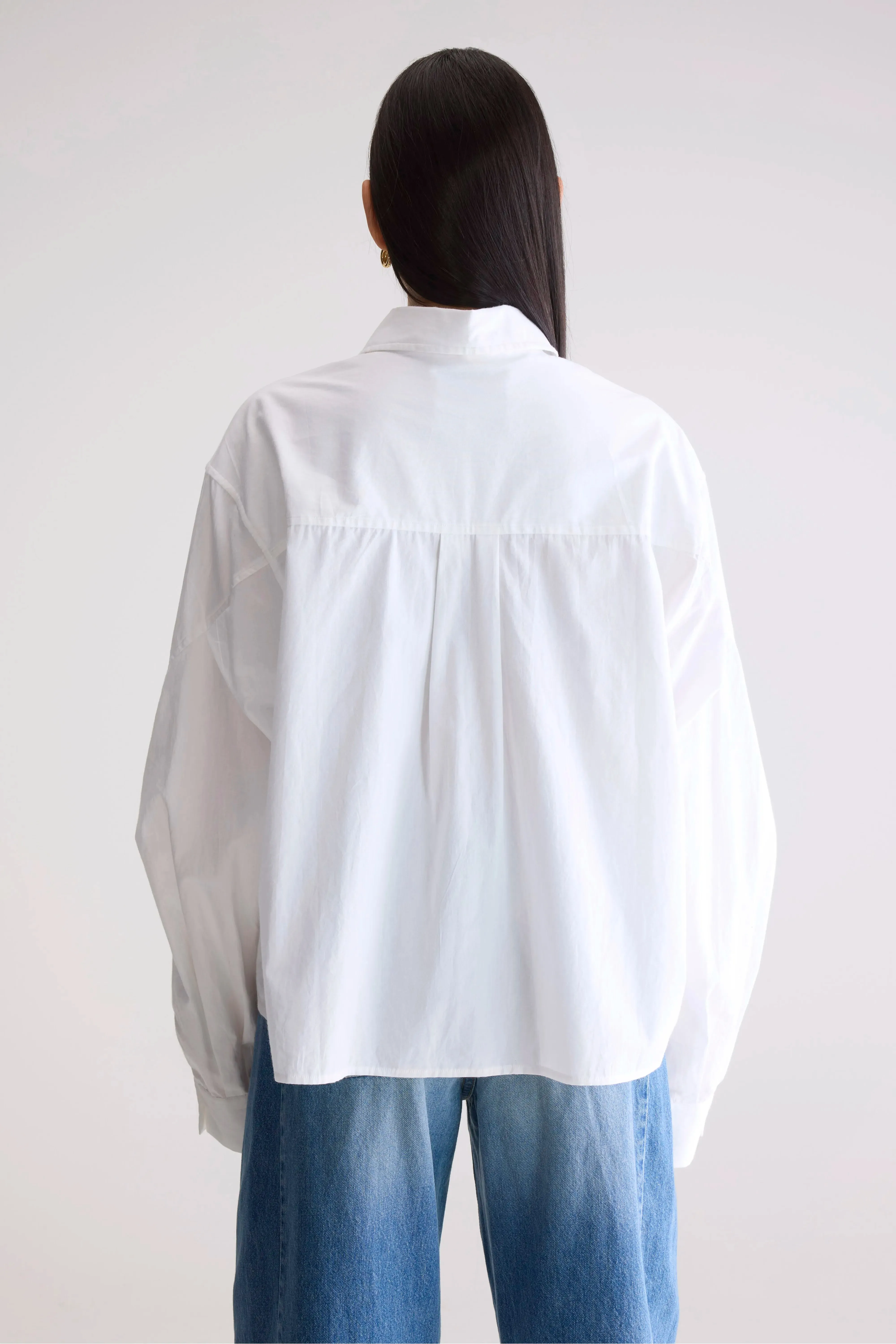 Kenza relaxed poplin shirt (252 / W / WHITE) sold by Bellerose product image thumbnail 4