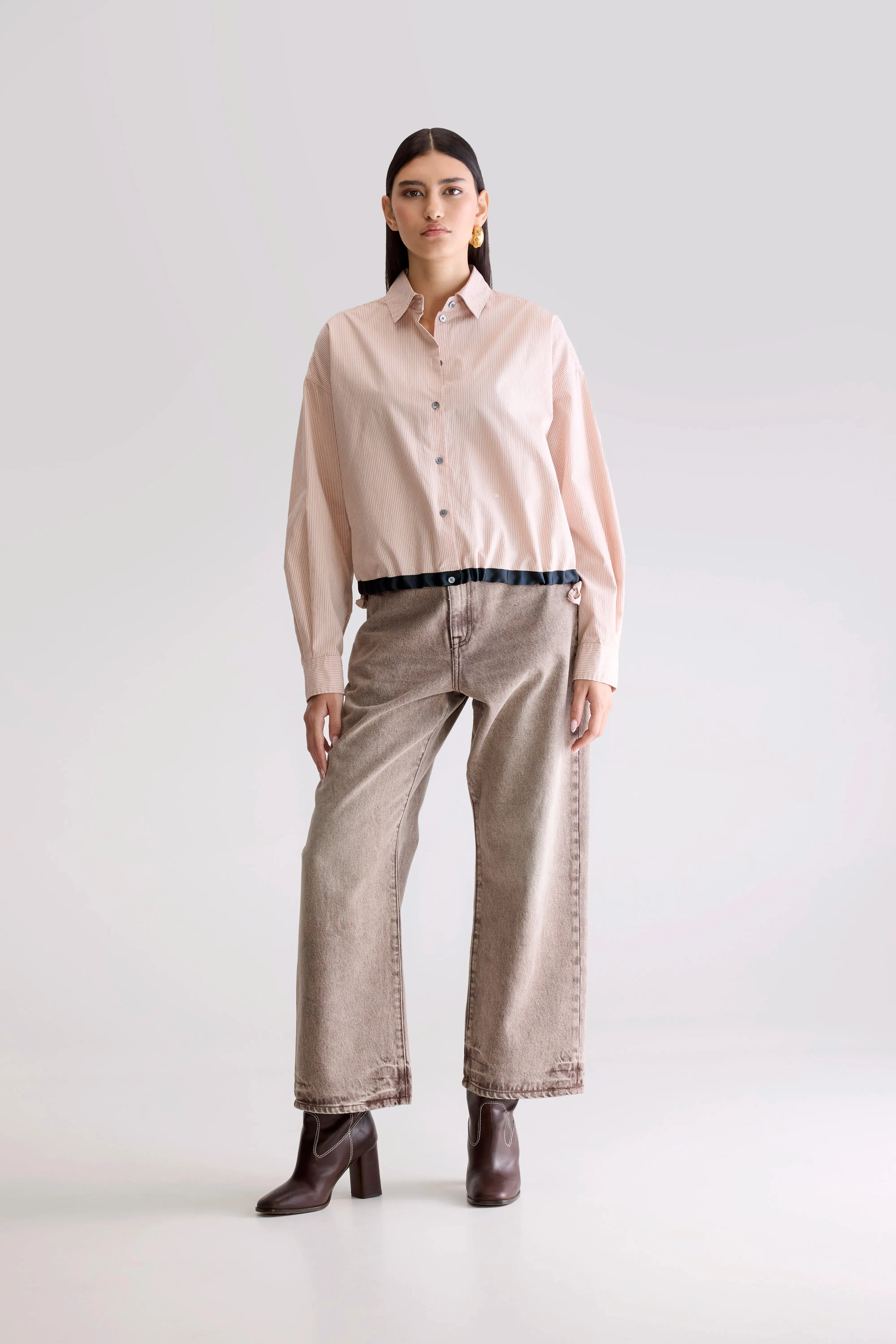 Glow adjustable shirt (252 / W / STRIPE V) sold by Bellerose product image thumbnail 3