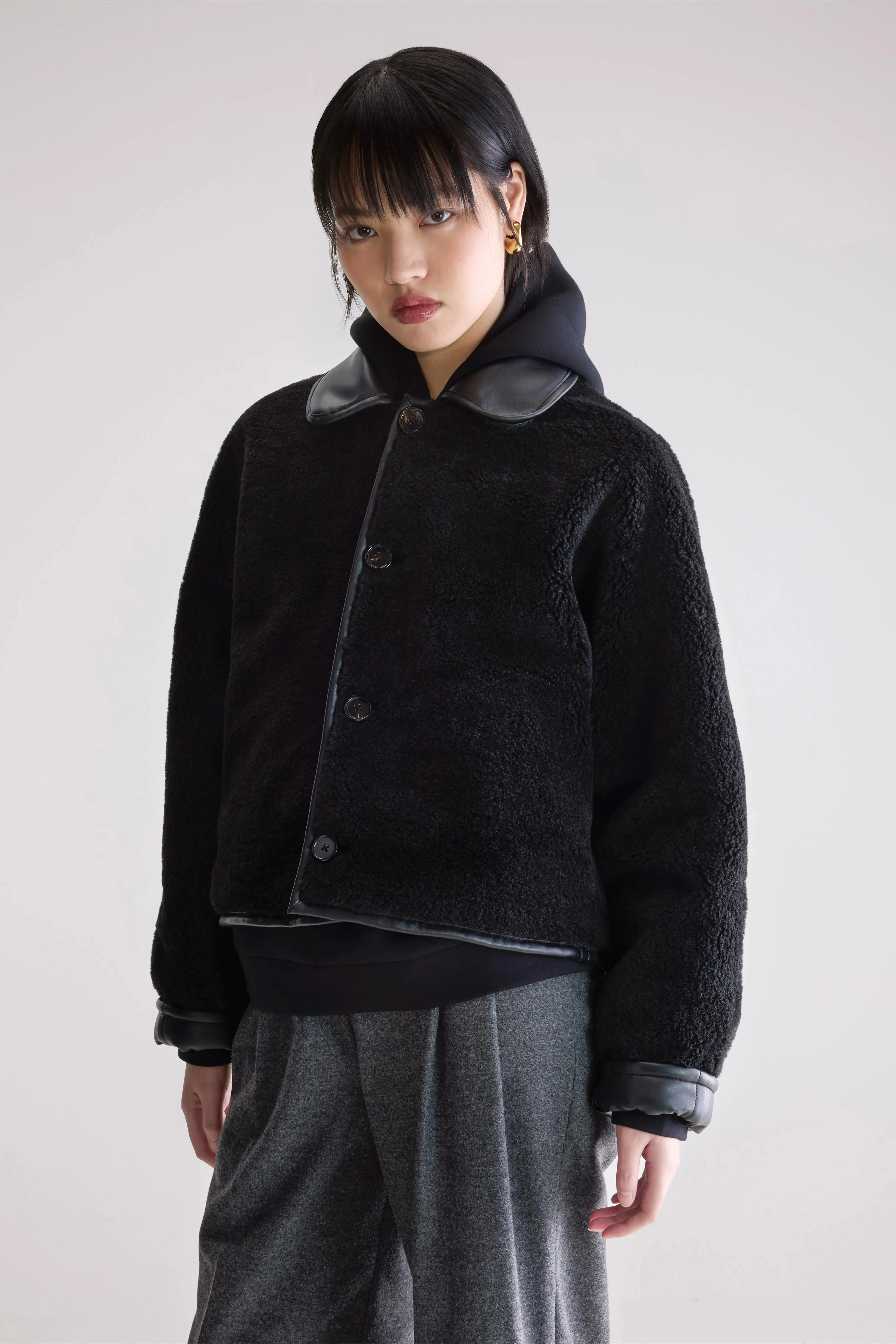 Josh faux leather jacket (252 / W / BLACK) sold by Bellerose product image thumbnail 2