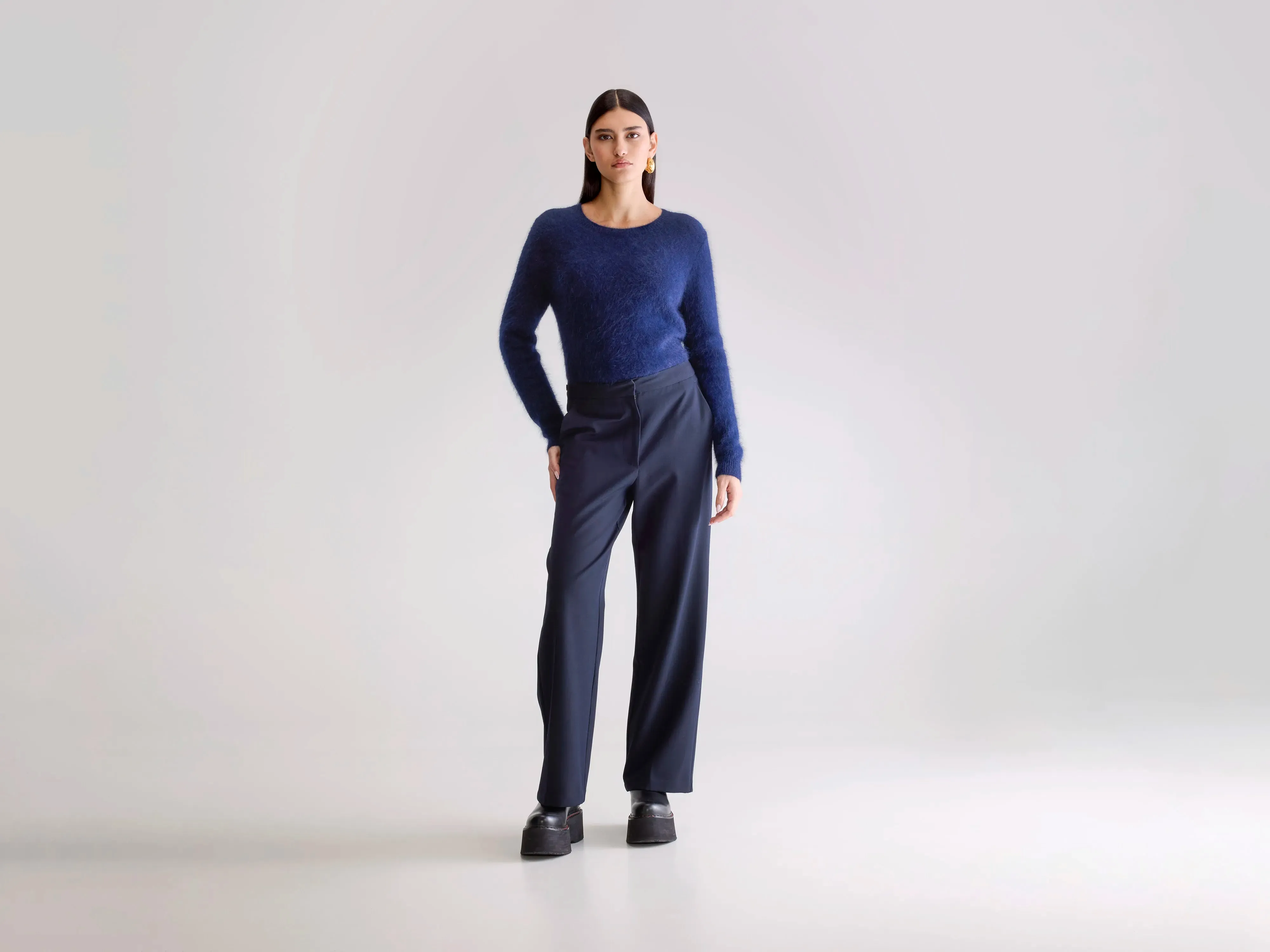 Sunrise straight trousers (252 / W / AMERICA) sold by Bellerose