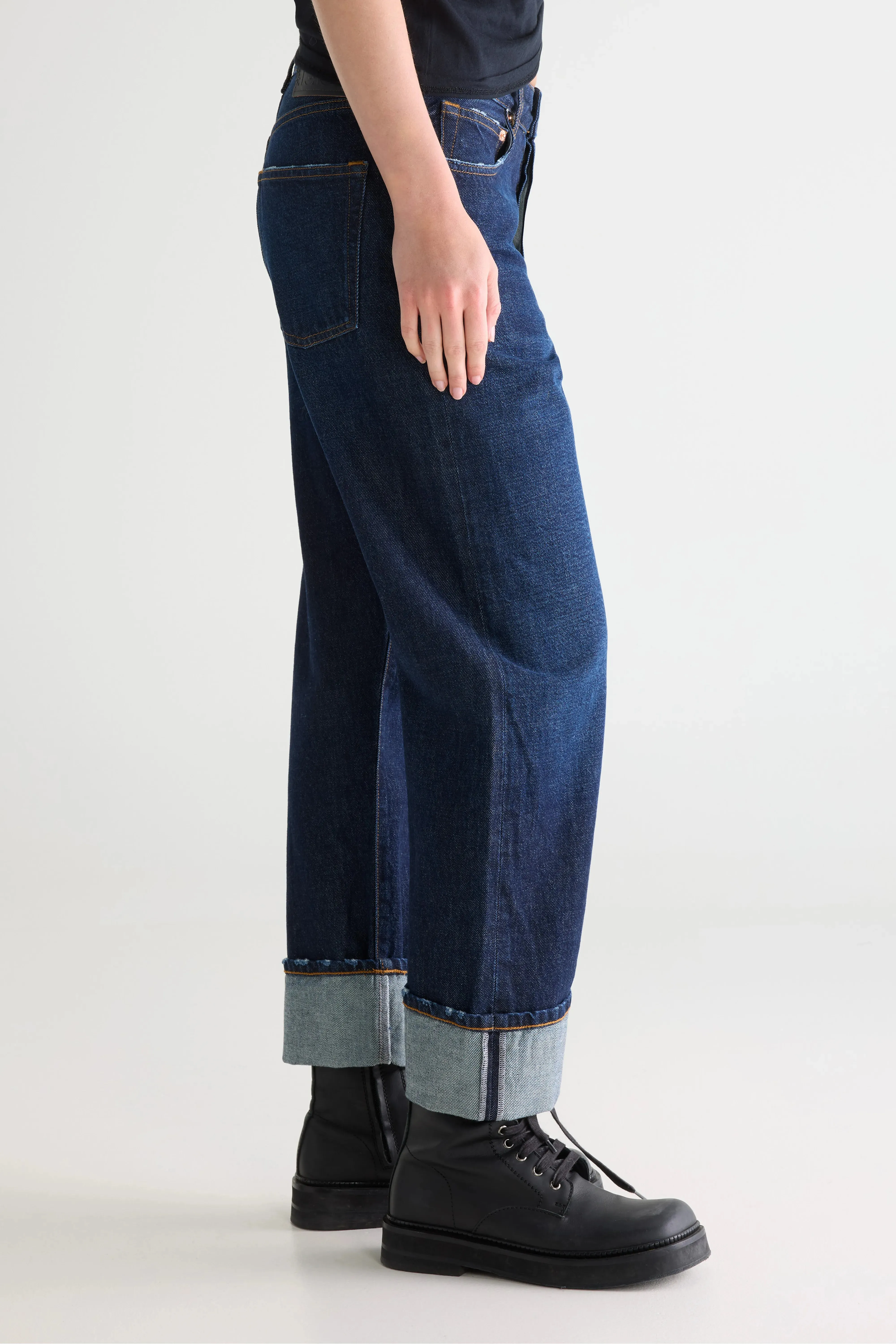 Denim N. 46 wide jeans (252 / W / RINSE) sold by Bellerose product image thumbnail 5