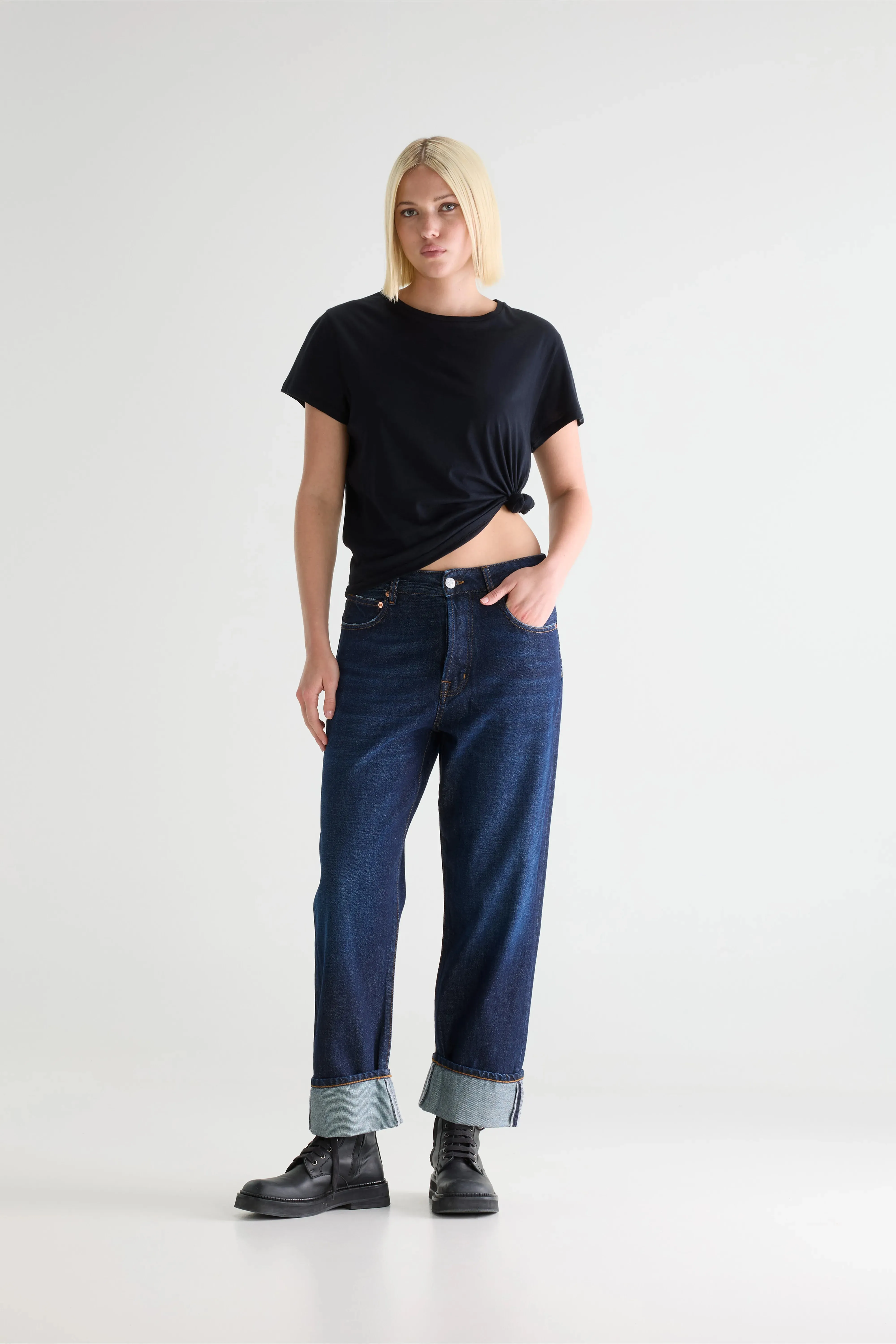 Denim N. 46 wide jeans (252 / W / RINSE) sold by Bellerose product image thumbnail 2