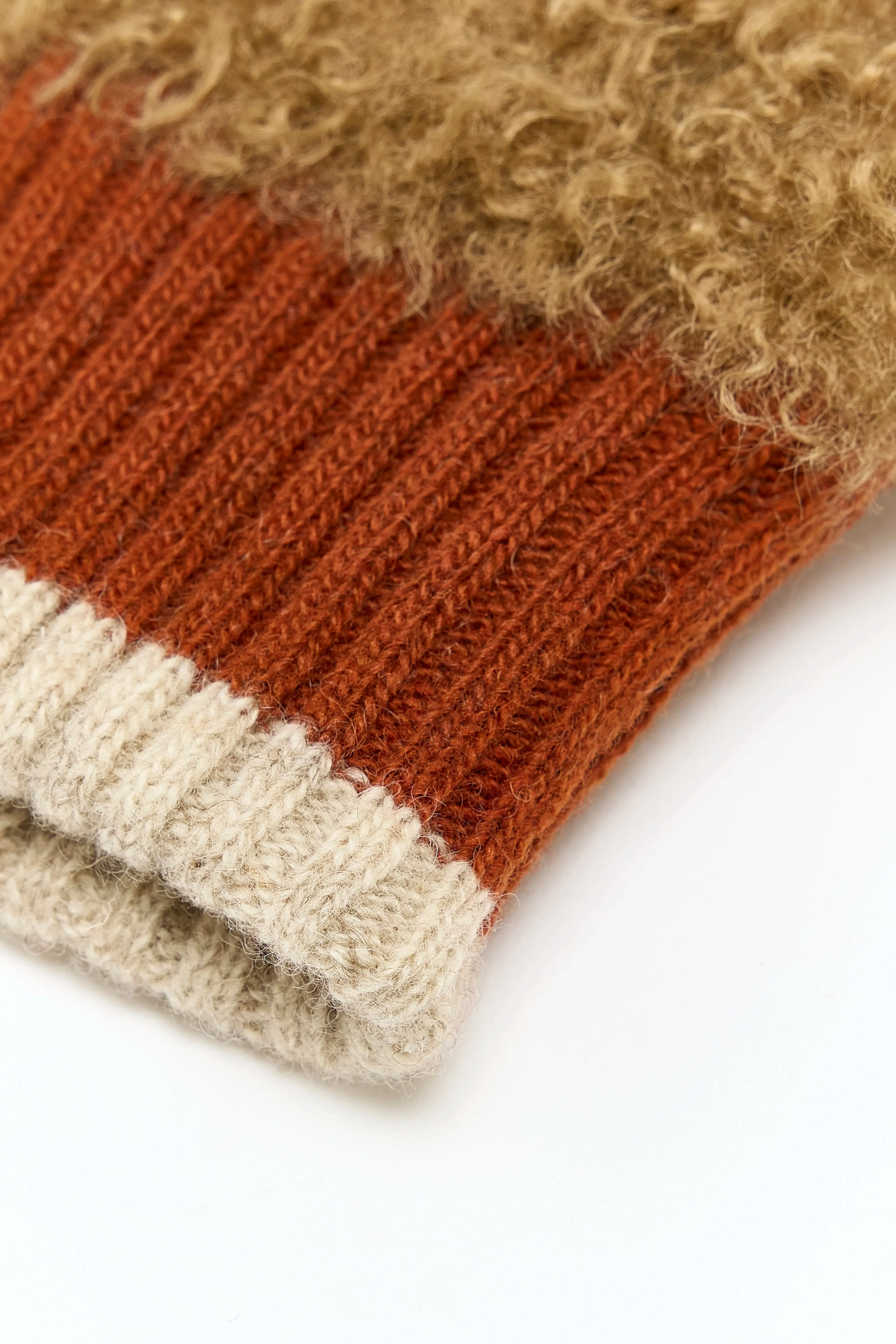 Madina faux shearling mittens (252 / W / TOFFEE) sold by Bellerose product image thumbnail 4