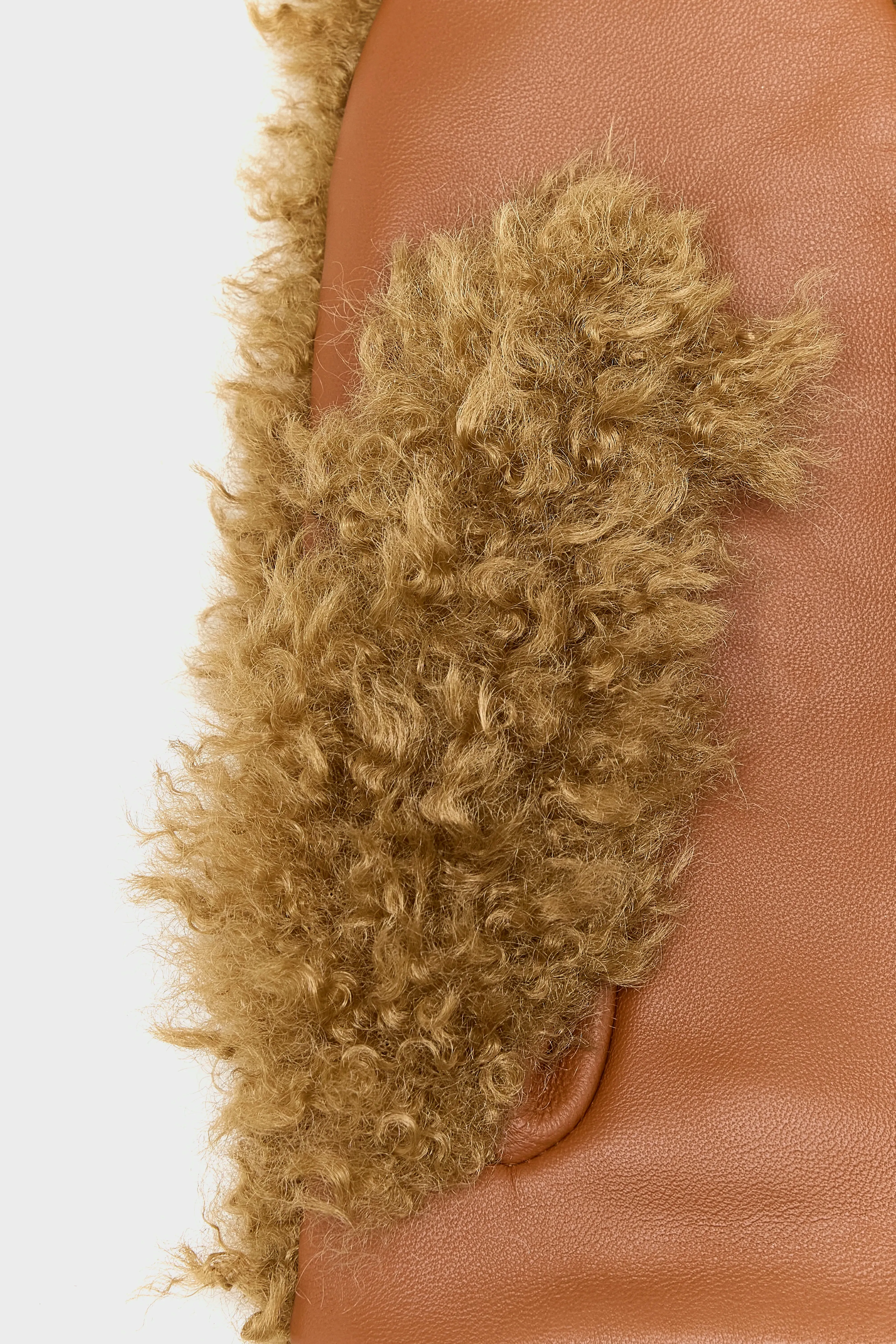 Madina faux shearling mittens (252 / W / TOFFEE) sold by Bellerose product image thumbnail 3