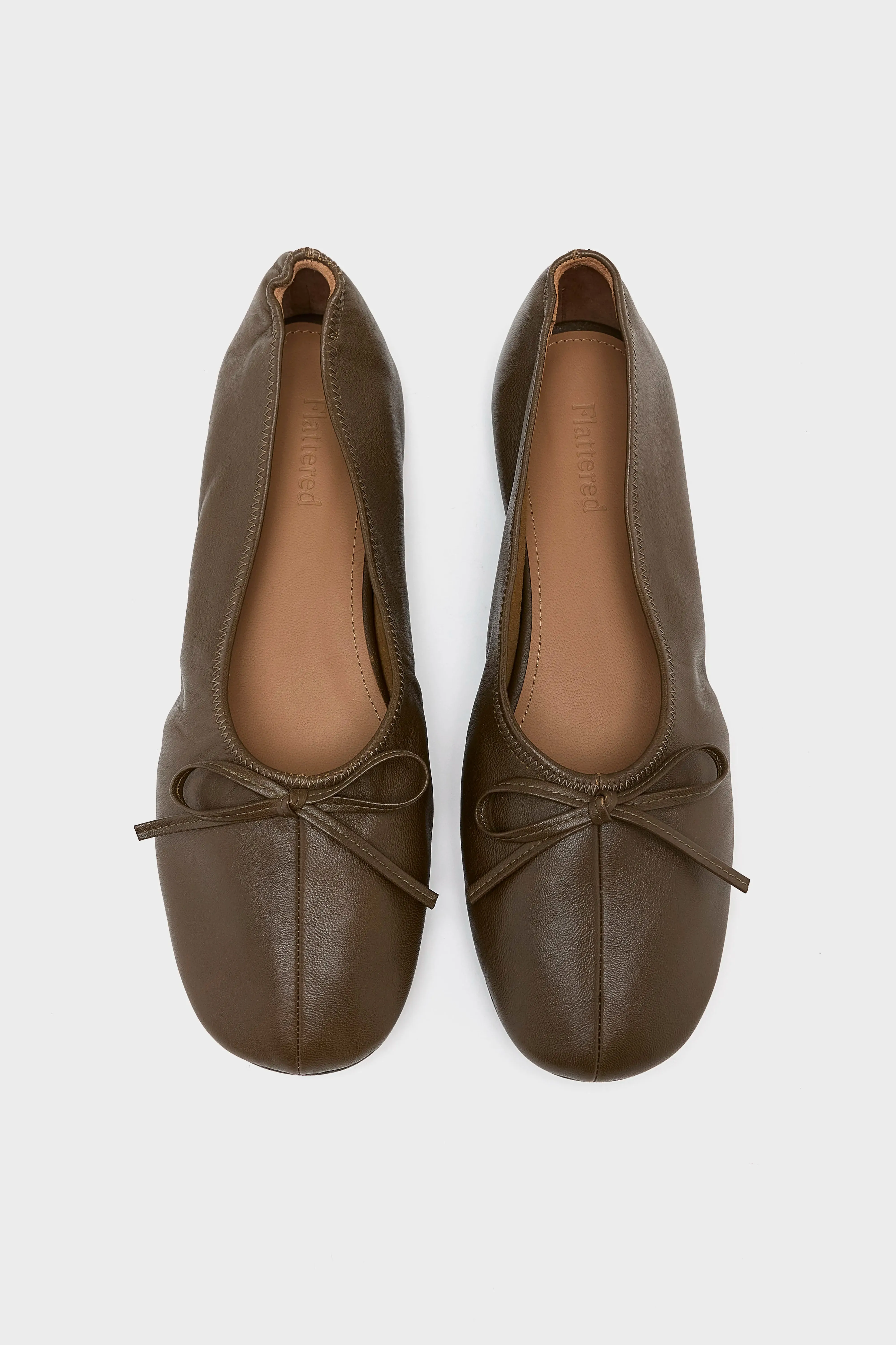 Blaise Ballerina Flats (252 / W / KAKI) sold by Bellerose product image thumbnail 4
