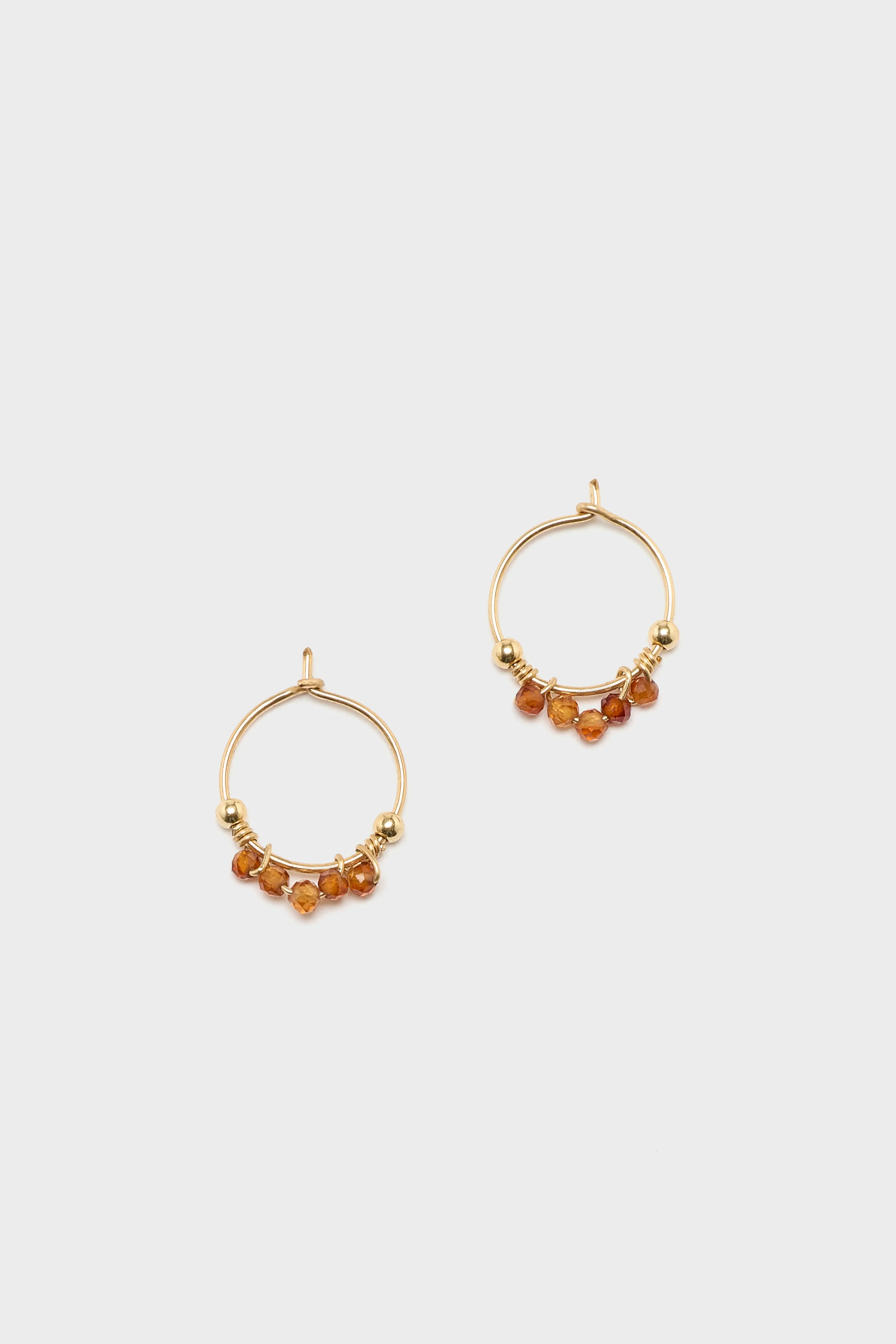 Priya Orange Hoop Earrings (252 / W / ORANGE) sold by Bellerose product image thumbnail 2