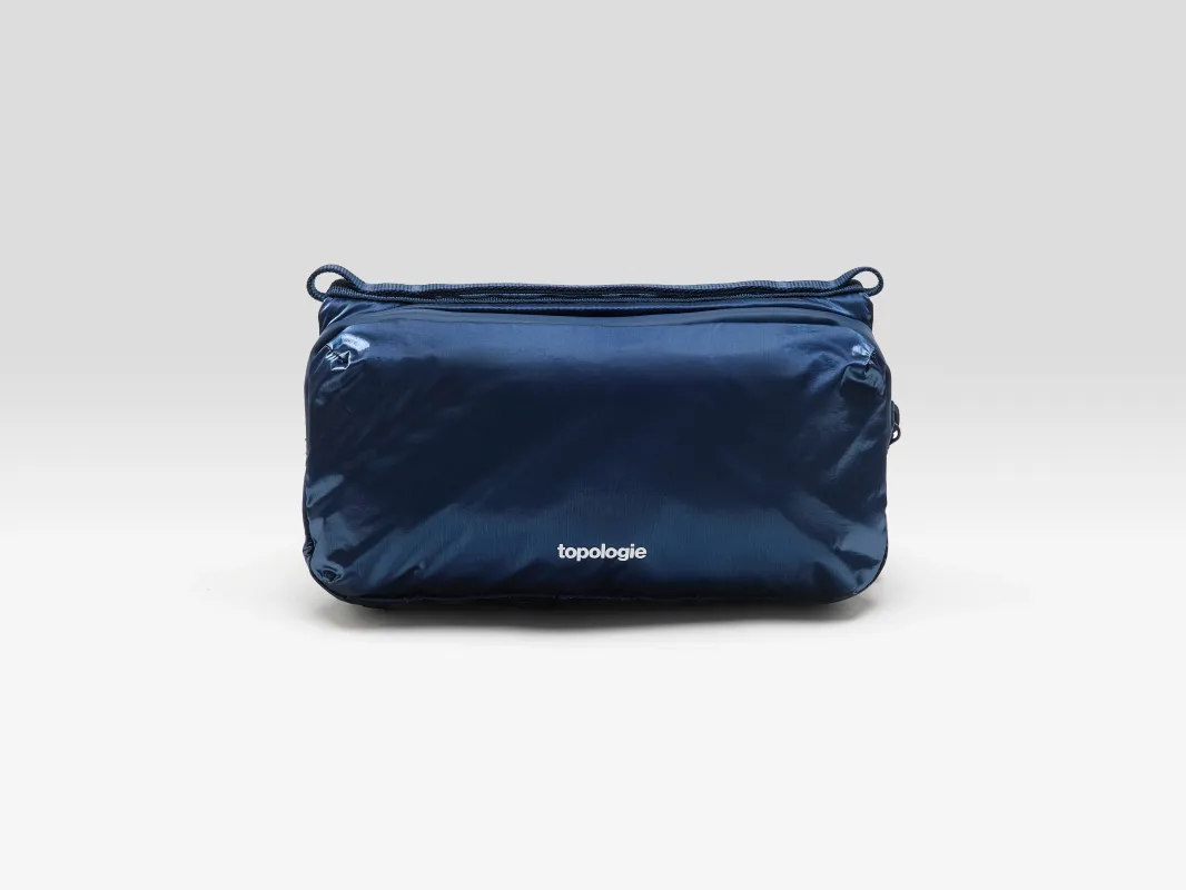 Bottle Sacoche  (252 / W / BLUE) made by Bellerose