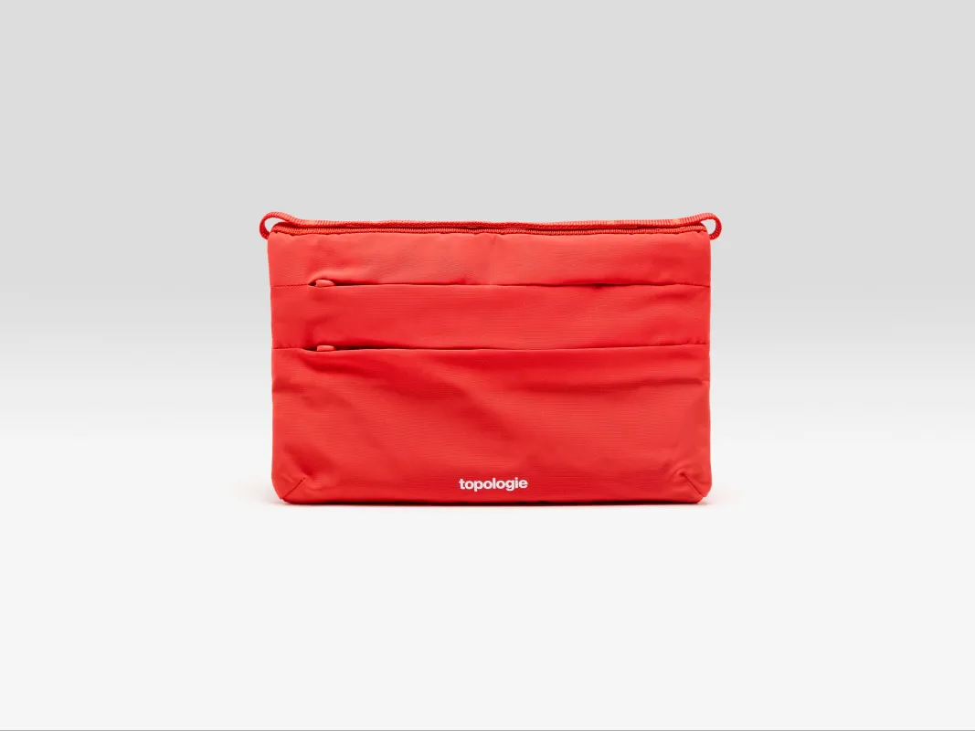 Flat Sacoche Small  (252 / W / RED) sold by Bellerose