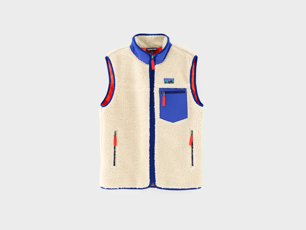 Men's Classic Retro-X Fleece Vest  (252 / M / BEIGE) sold by Bellerose