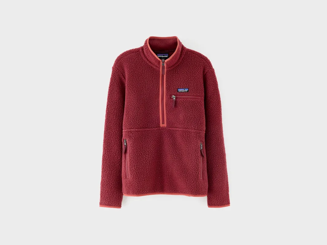 Women's Retro Pile Marsupial Pullover  (252 / W / RED) sold by Bellerose